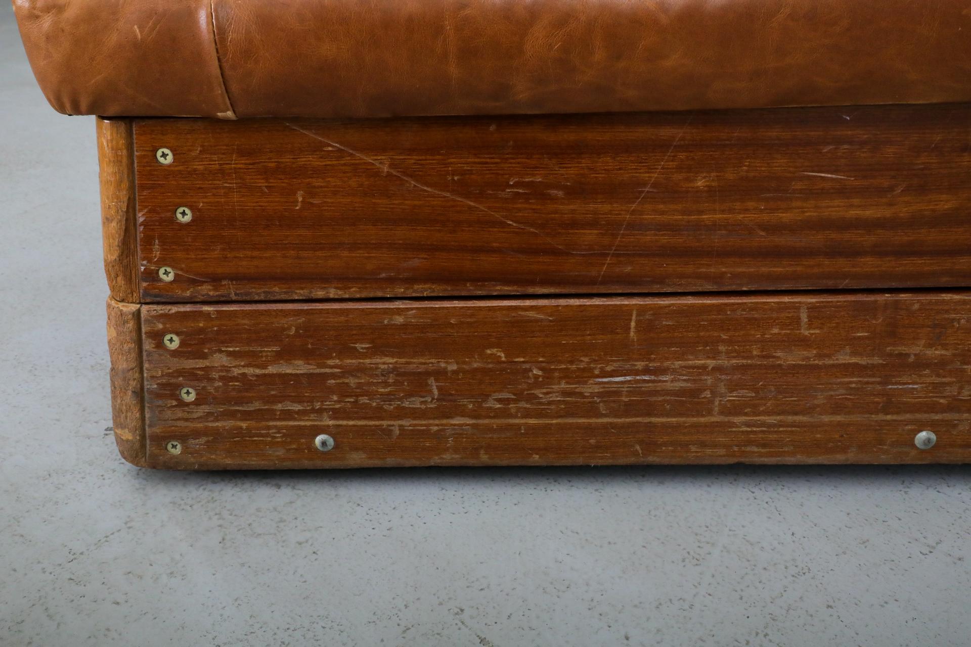 Dutch Mid-Century Schelde Stacked Oak and Teak Gymnastics Bench or Coffee Table 14