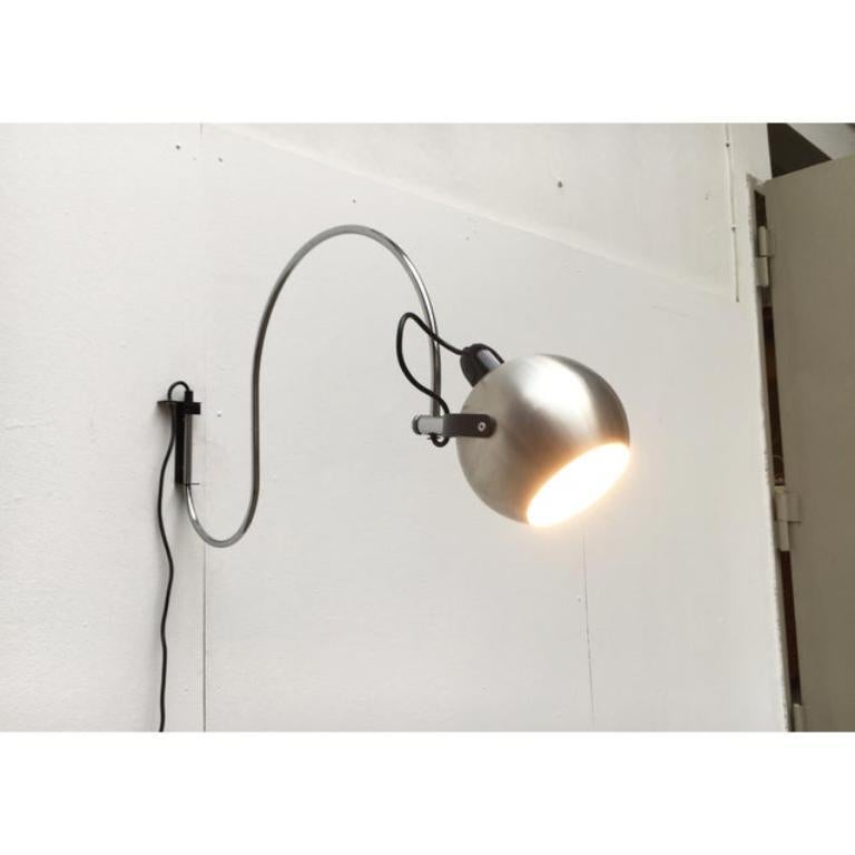 Dutch Mid-Century Space Age Wall Lamp from Anvia, 1960s For Sale 4
