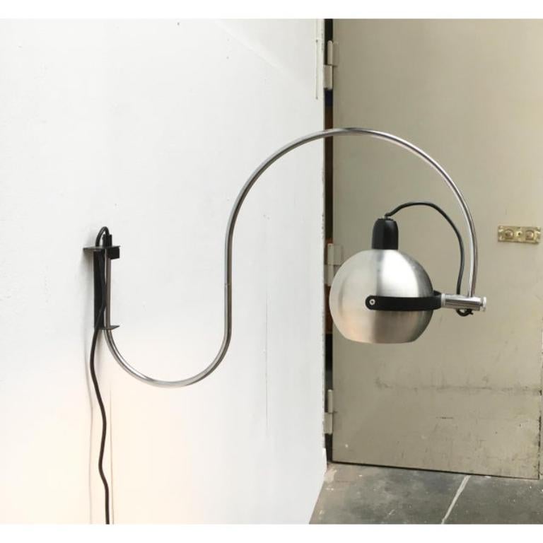 Dutch Mid-Century Space Age Wall Lamp from Anvia, 1960s For Sale 6