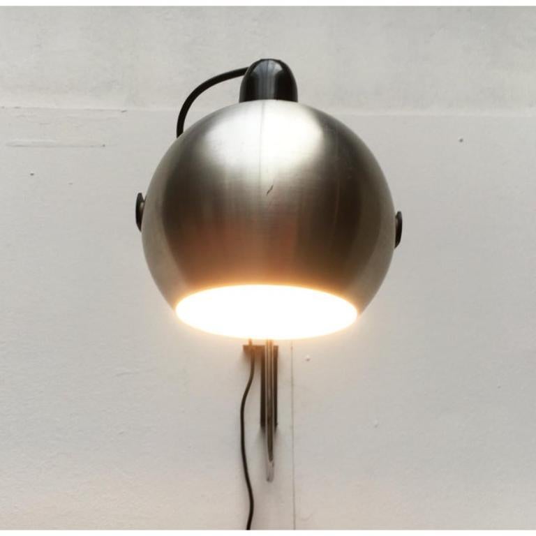 20th Century Dutch Mid-Century Space Age Wall Lamp from Anvia, 1960s For Sale