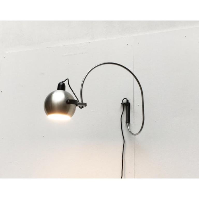 Dutch Mid-Century Space Age Wall Lamp from Anvia, 1960s For Sale 1