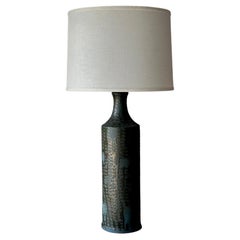 Dutch Midcentury Studio Pottery Table Lamp