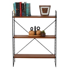 Dutch Mid-Century Teak TOMADO Standing Bookshelf Dutch Mid-Century Teak TOMADO Standing Bookshelf