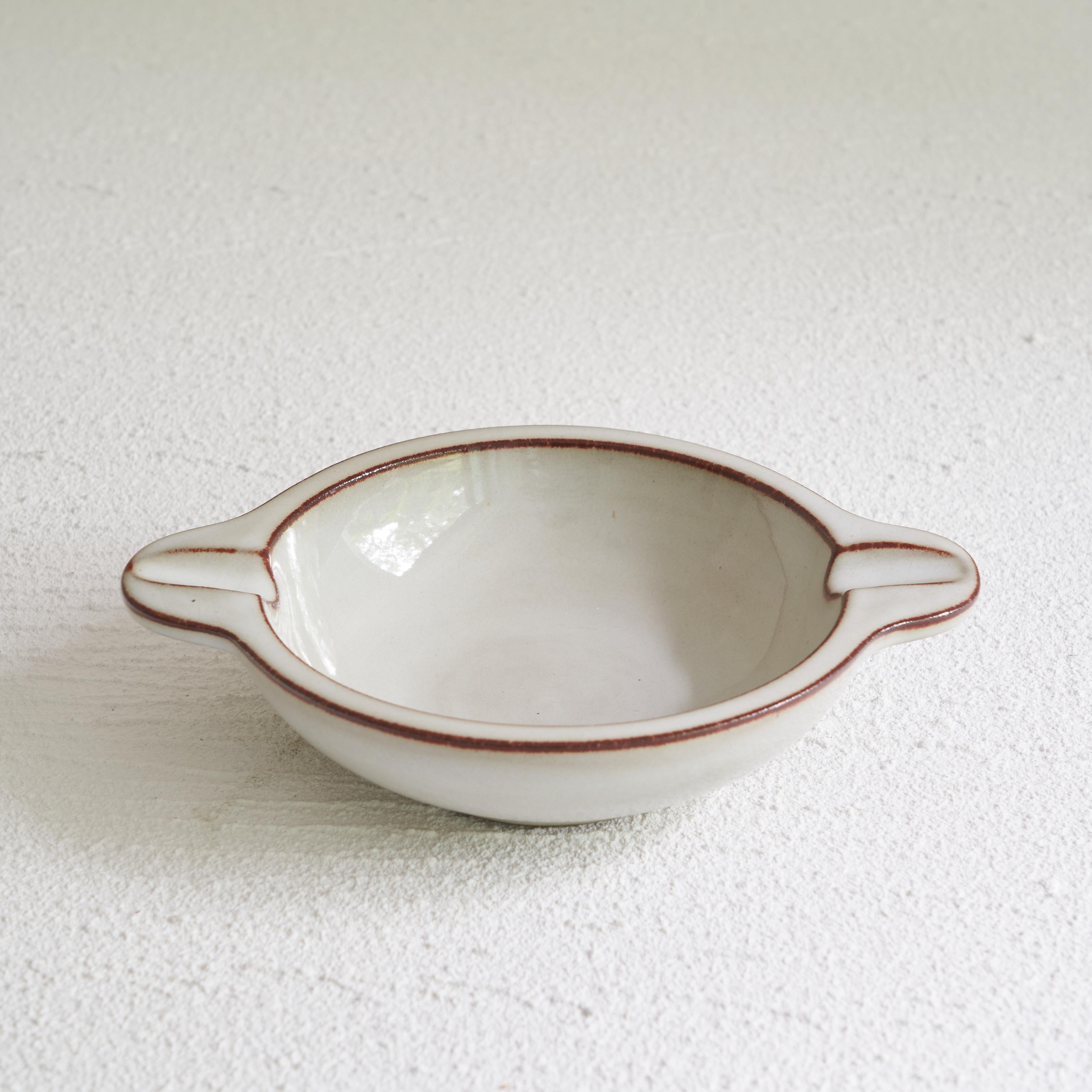 Ceramic Dutch Midcentury Vide Poche by Fris Edam, 1950s For Sale
