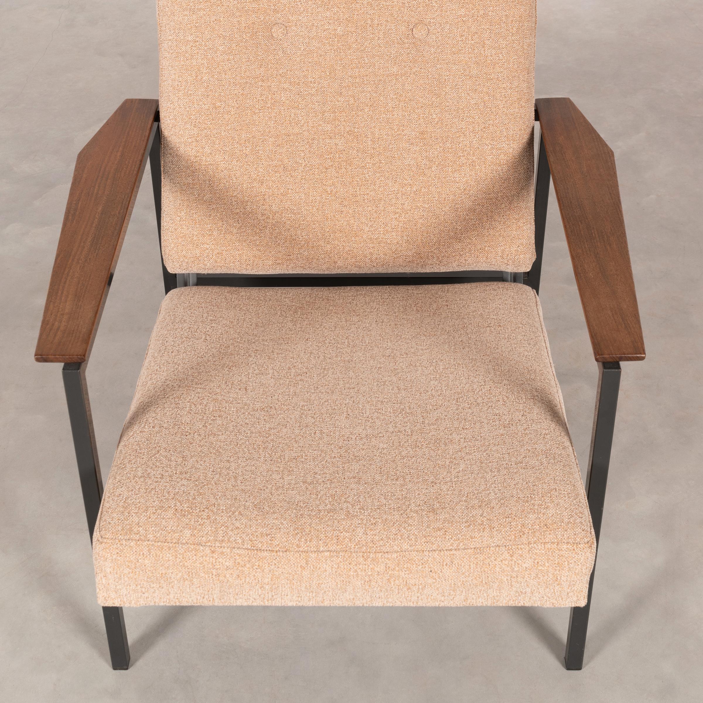 Dutch Midcentury Adjustable Loung Chair 7