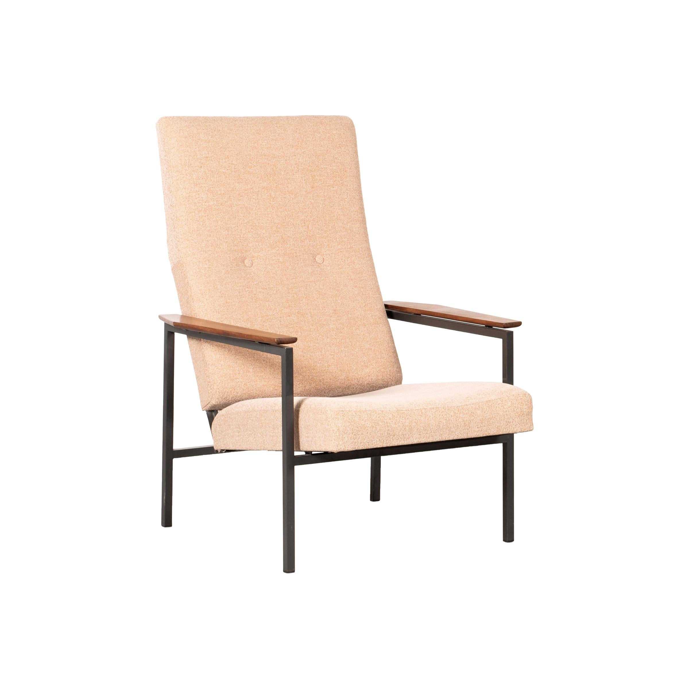 Dutch Midcentury Adjustable Loung Chair