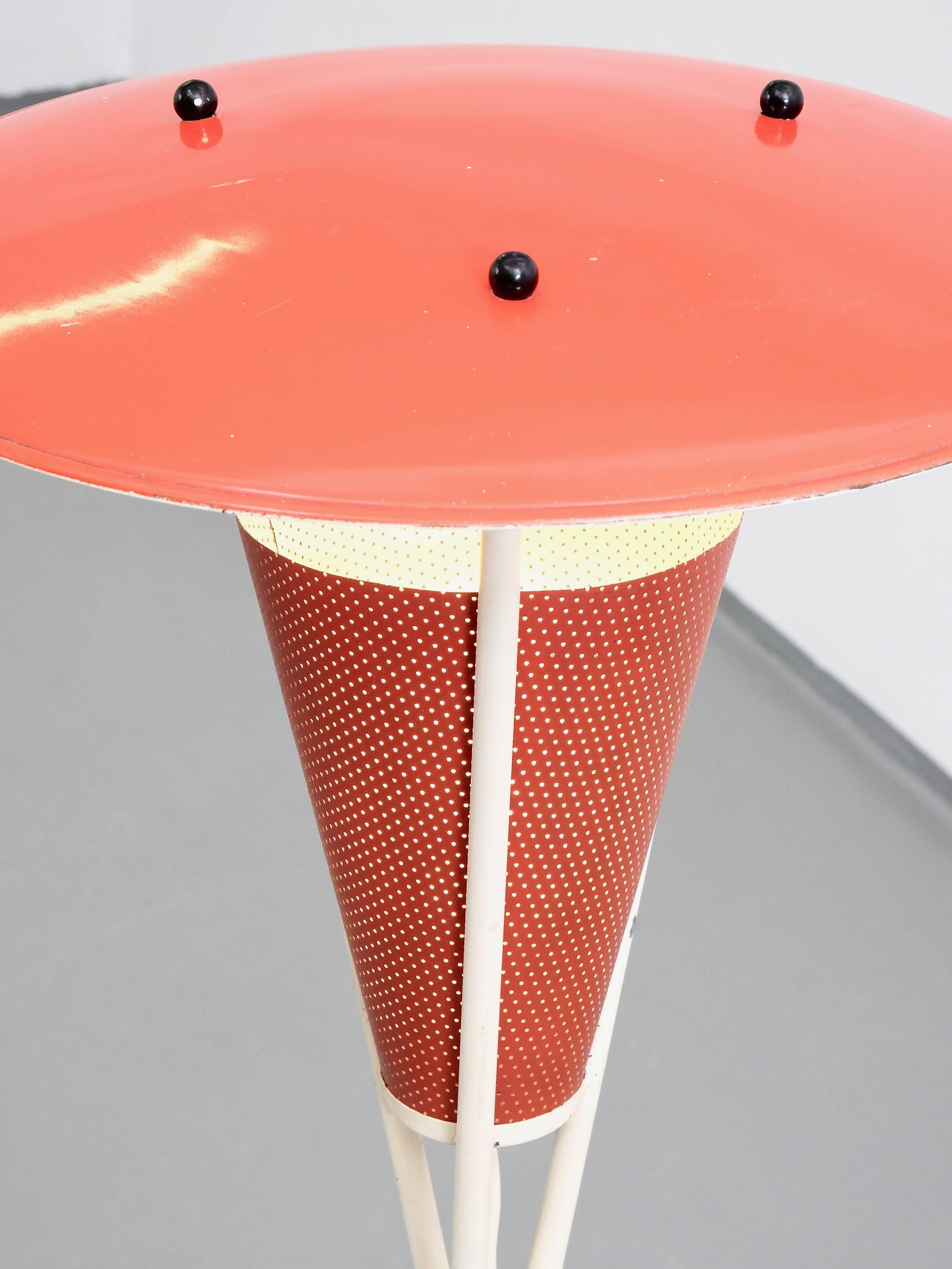 Mid-Century Modern Dutch Midcentury Tripod Floor Lamp For Sale