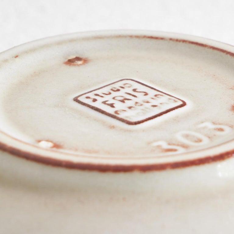 Glazed Dutch Midcentury Vide Poche by Fris Edam, 1950s For Sale