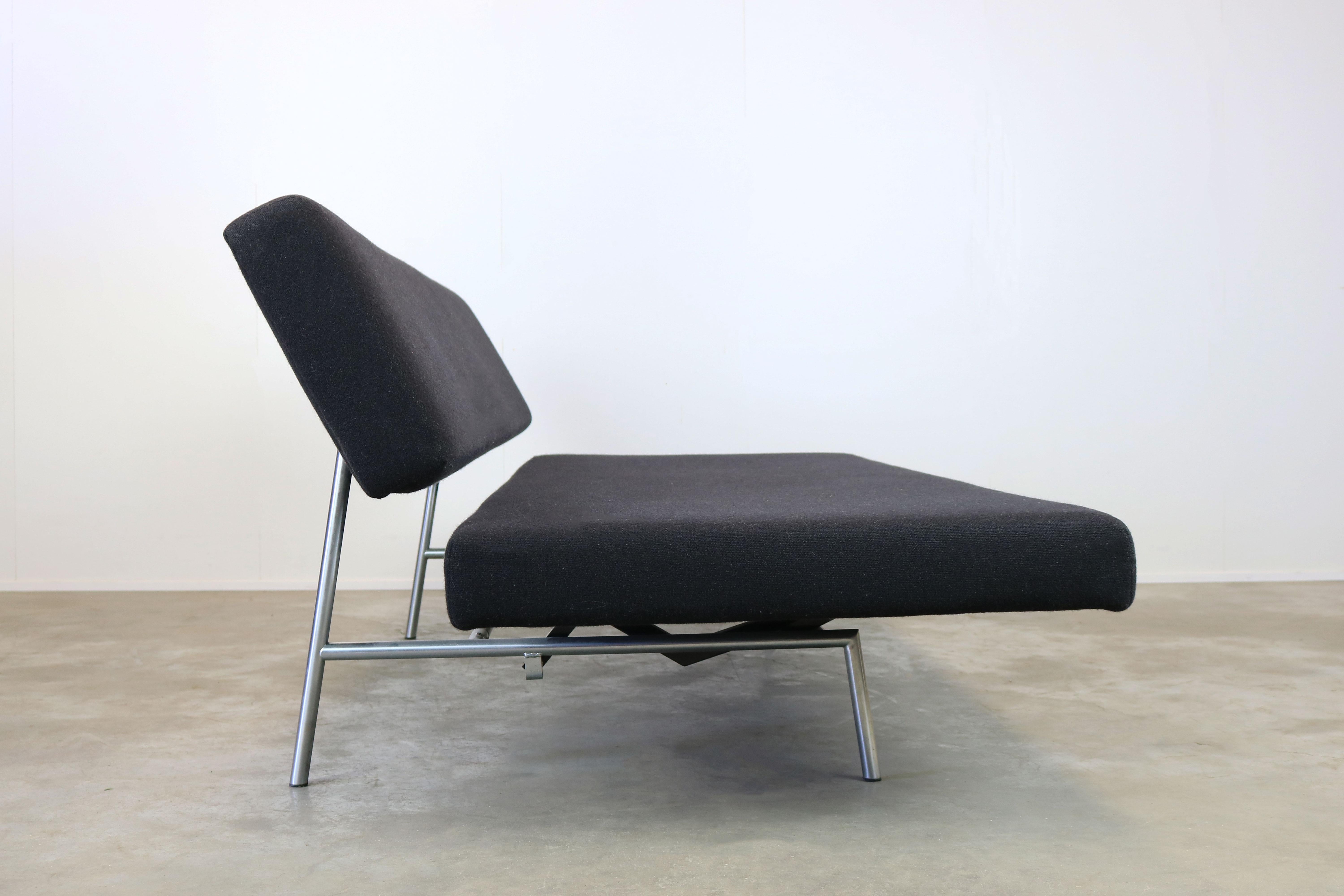 Mid-20th Century Dutch Minimalist Design Sofa or Daybed BR02 by Martin Visser for Spectrum 1960s