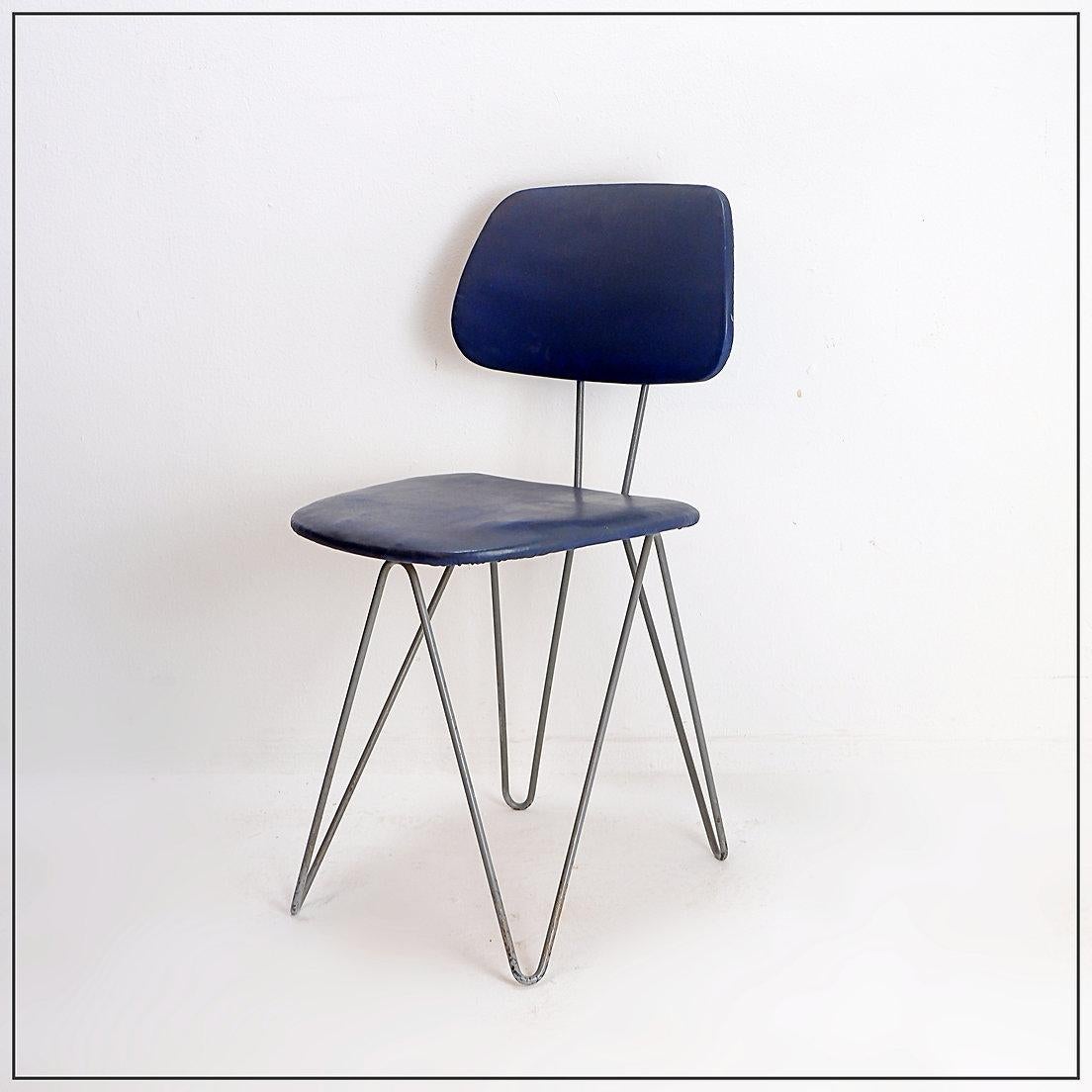 Dutch Minimalist Pastoe SM01 Chair by Cees Braakman, 1954 For Sale 6