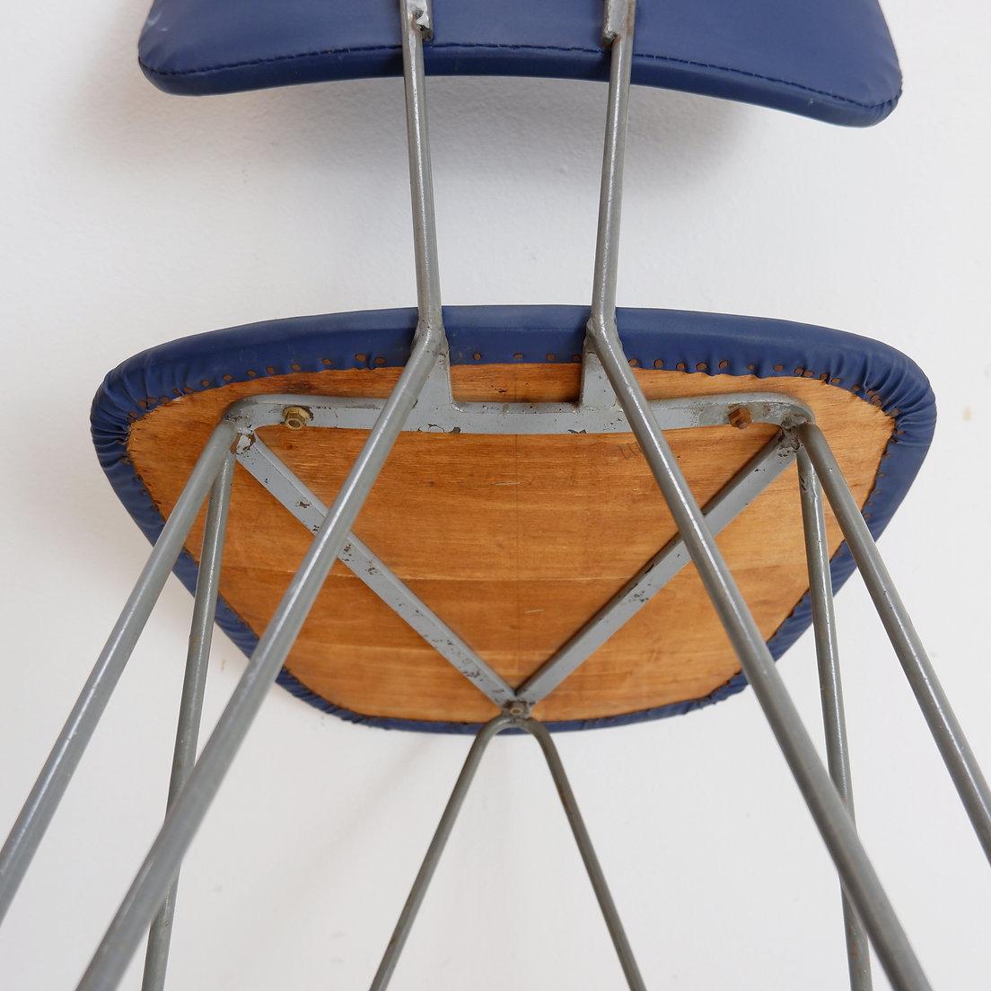 20th Century Dutch Minimalist Pastoe SM01 Chair by Cees Braakman, 1954 For Sale
