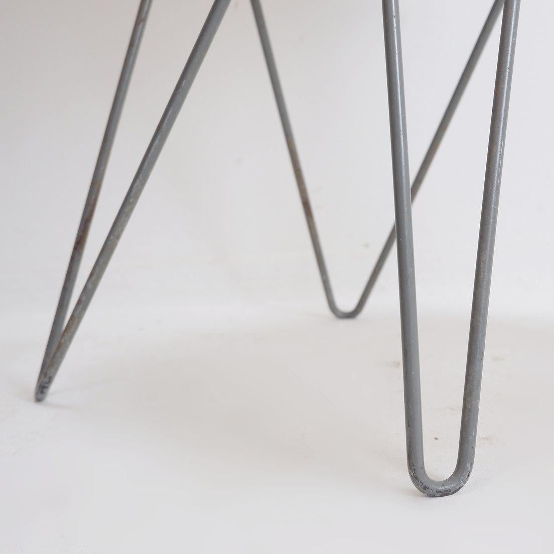 Metal Dutch Minimalist Pastoe SM01 Chair by Cees Braakman, 1954 For Sale
