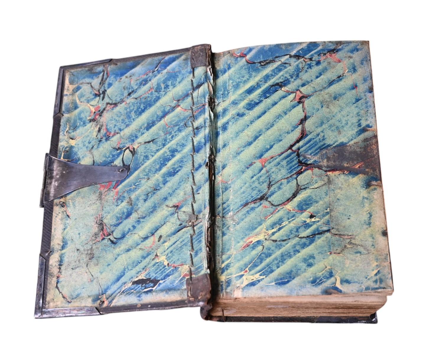 Dutch Missal With Silver Mount, 1843 (Silber) im Angebot