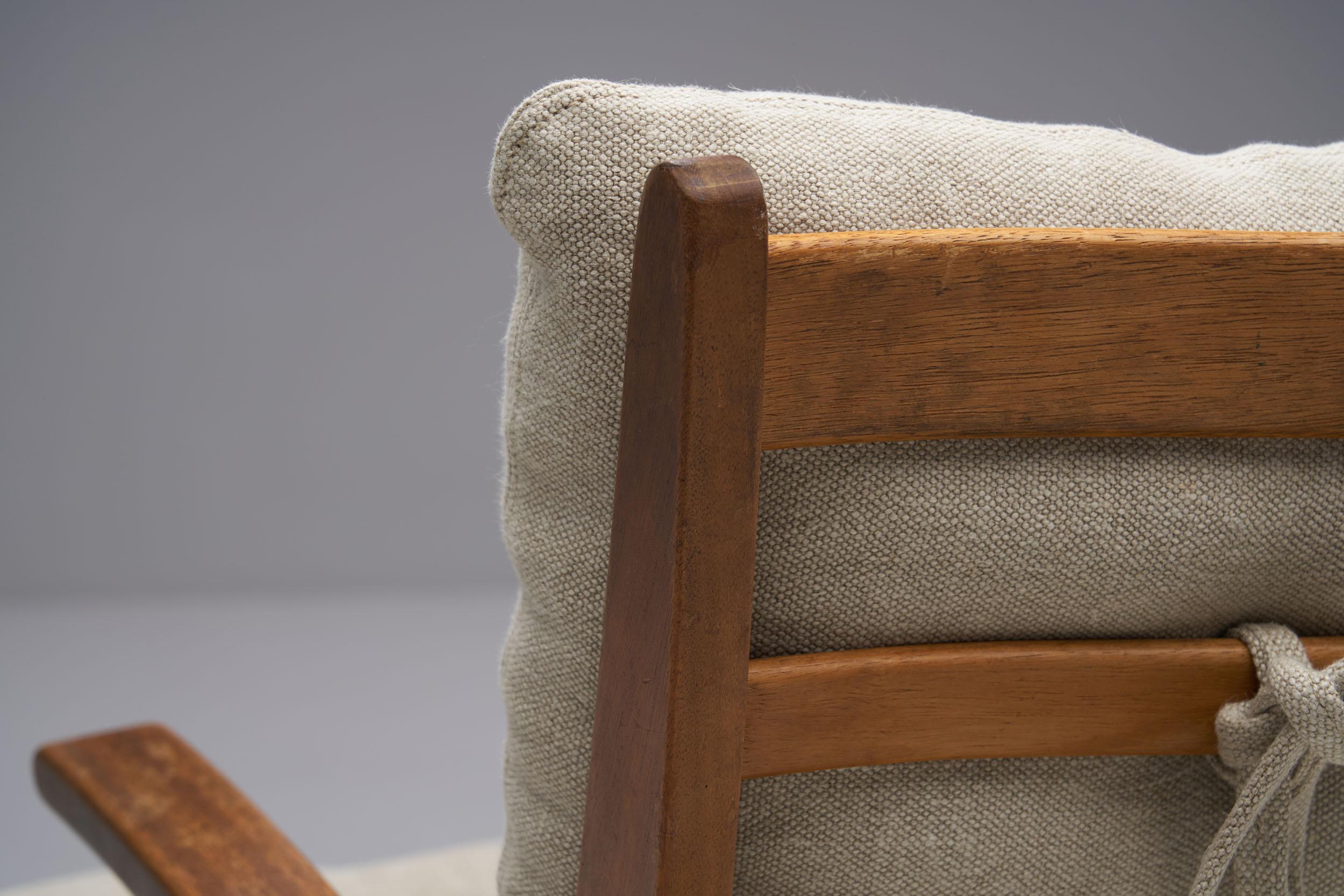 Dutch Modern Armchair by Jan den Drijver for De Stijl, The Hague 1950s For Sale 6