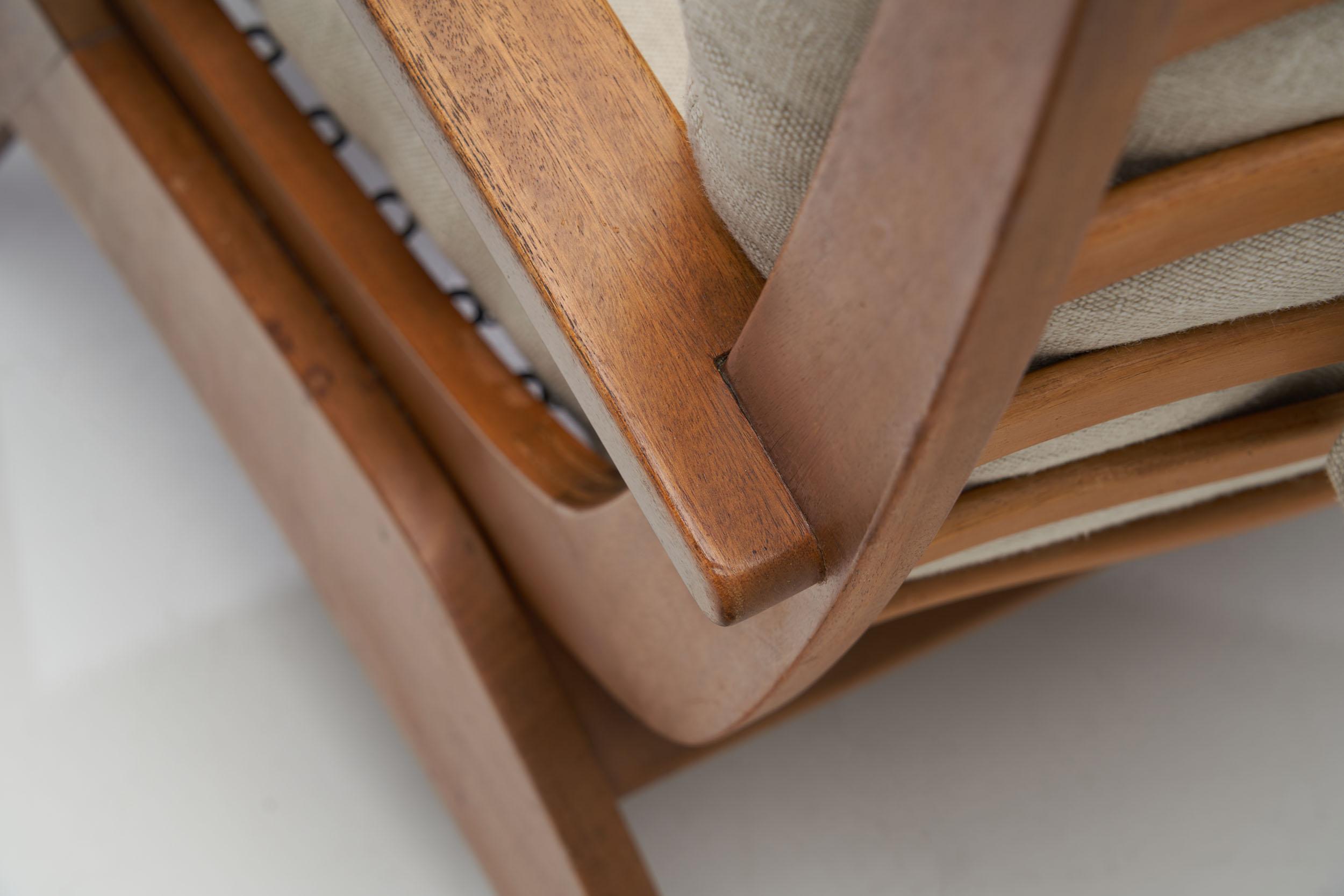 Dutch Modern Armchair by Jan den Drijver for De Stijl, The Hague 1950s For Sale 7