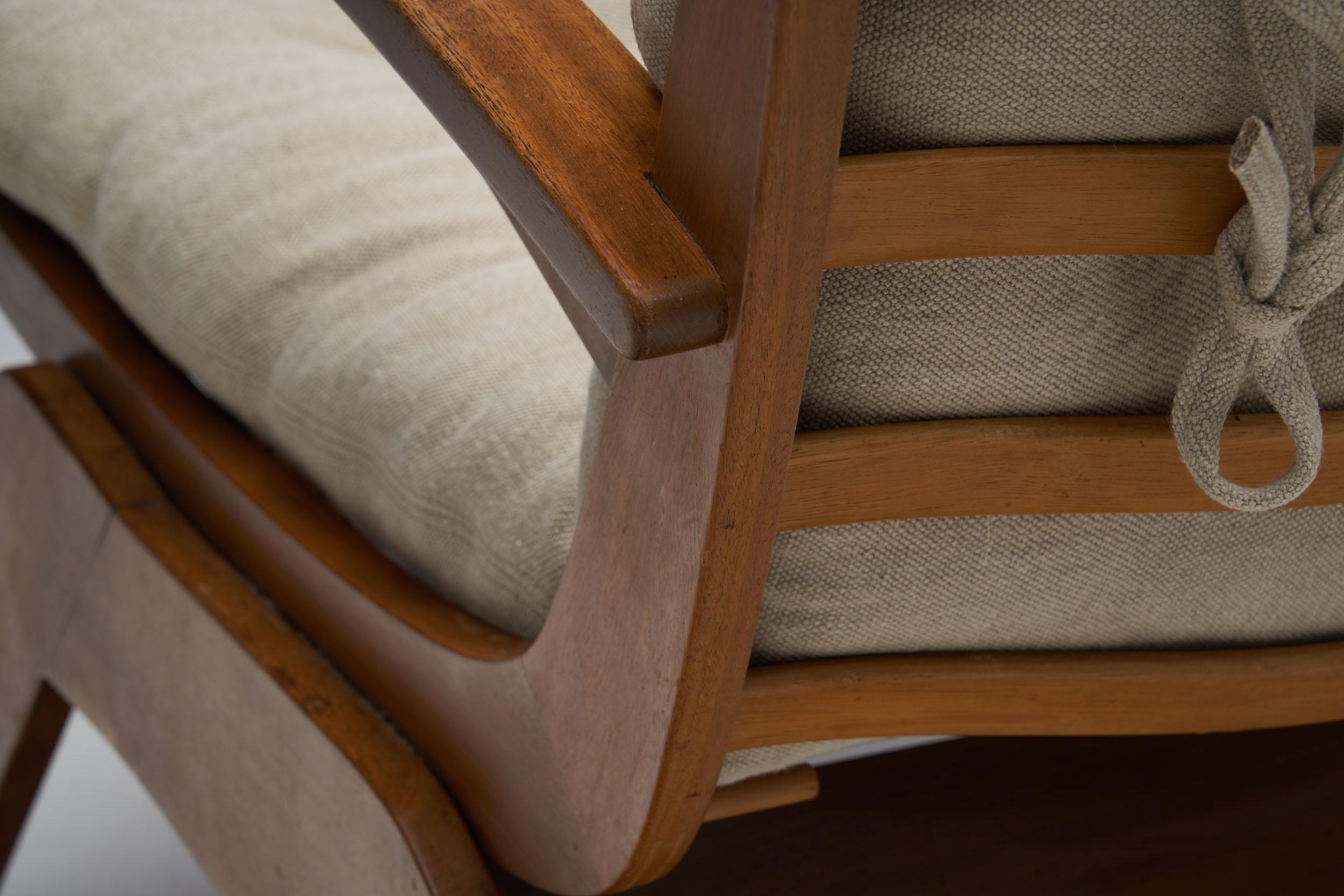 Dutch Modern Armchair by Jan den Drijver for De Stijl, The Hague 1950s For Sale 8
