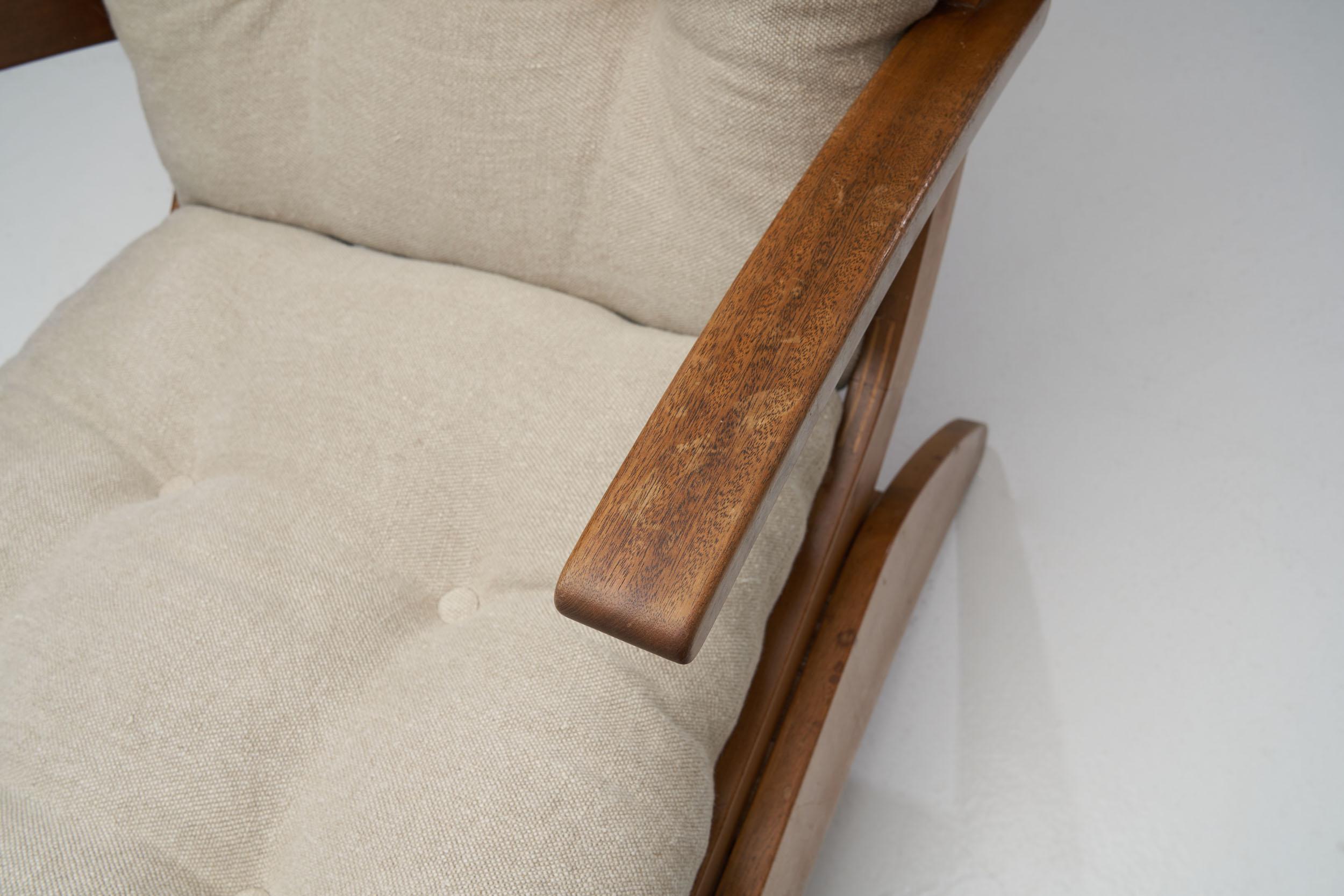 Dutch Modern Armchair by Jan den Drijver for De Stijl, The Hague 1950s For Sale 9