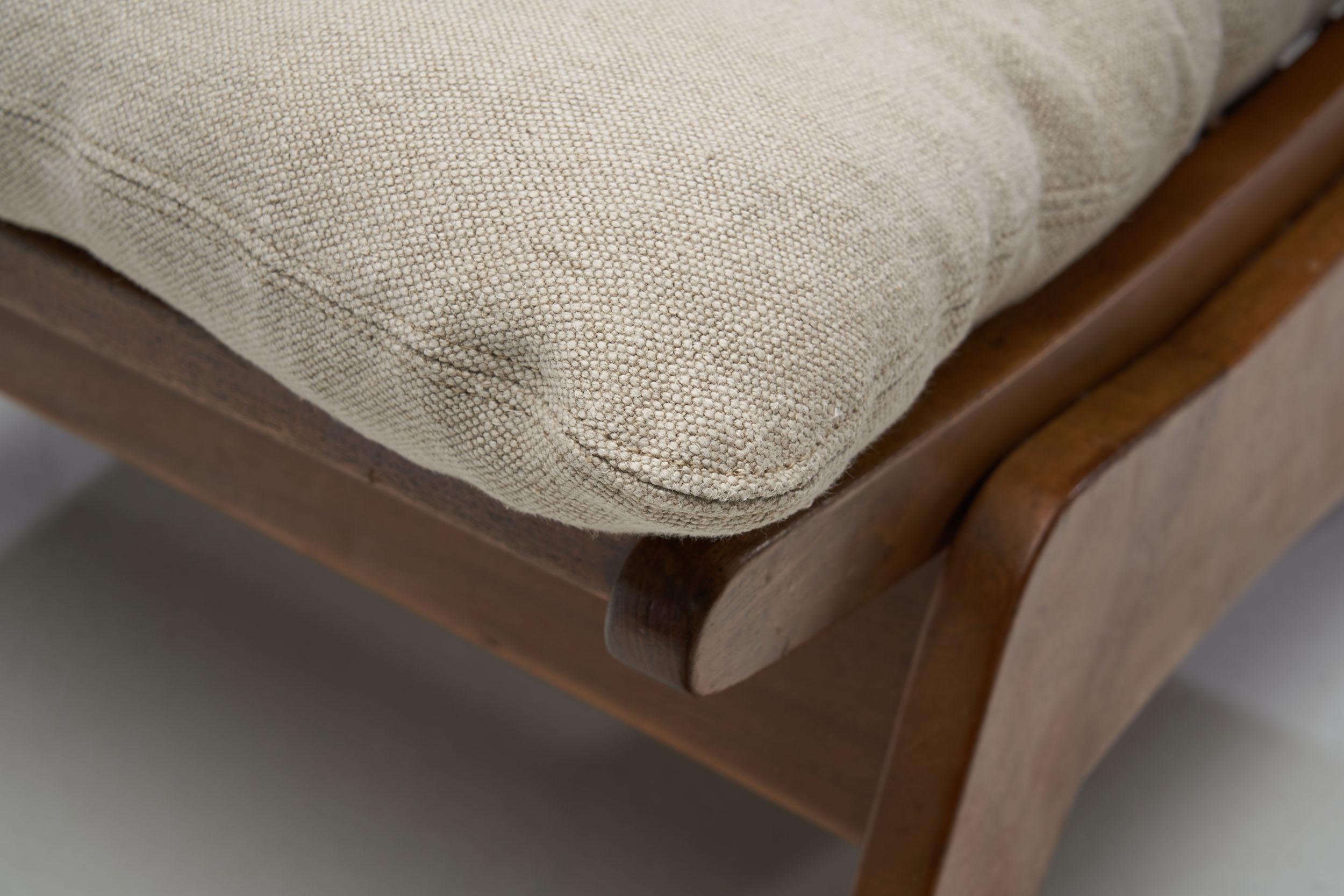 Dutch Modern Armchair by Jan den Drijver for De Stijl, The Hague 1950s For Sale 11