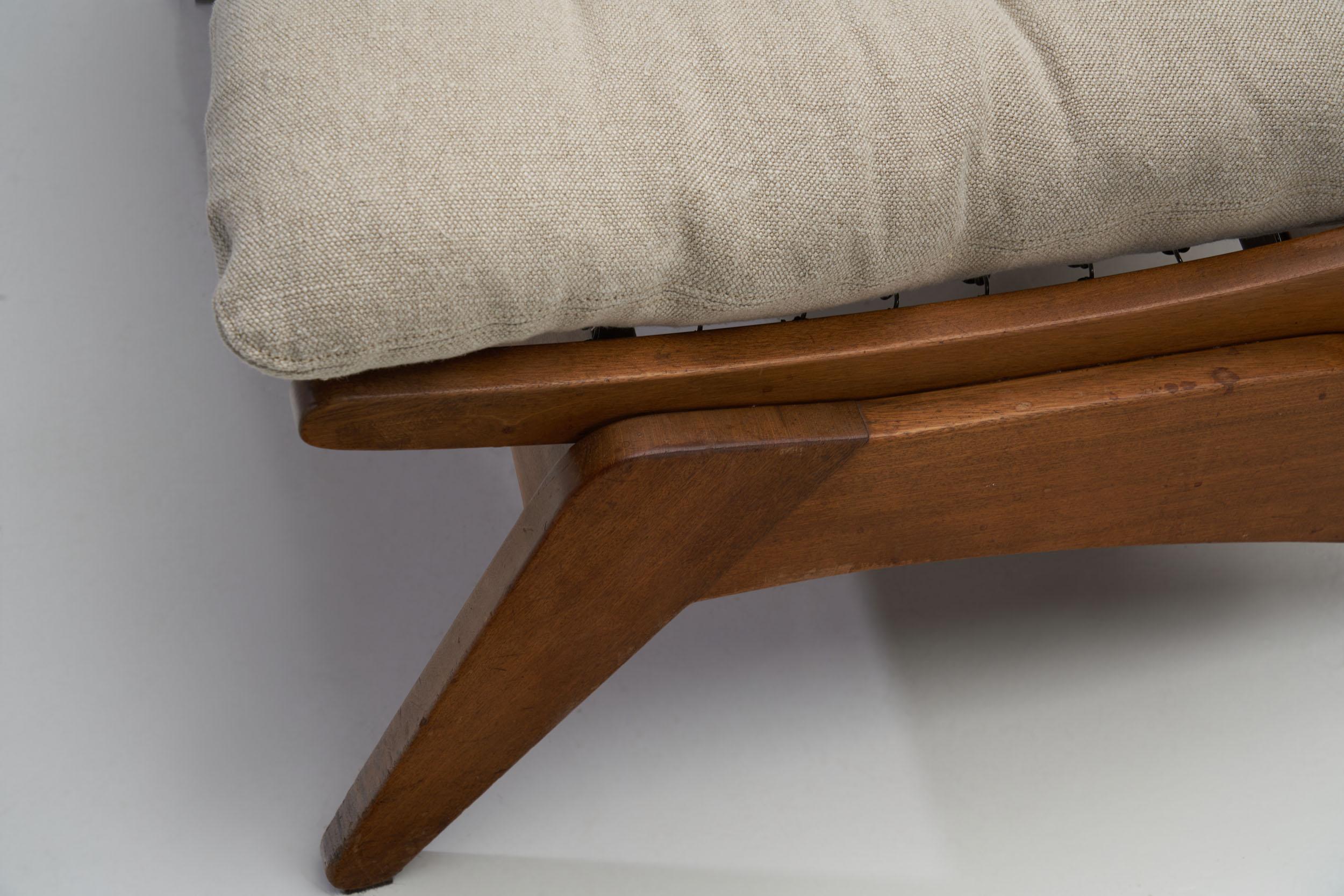 Dutch Modern Armchair by Jan den Drijver for De Stijl, The Hague 1950s For Sale 12