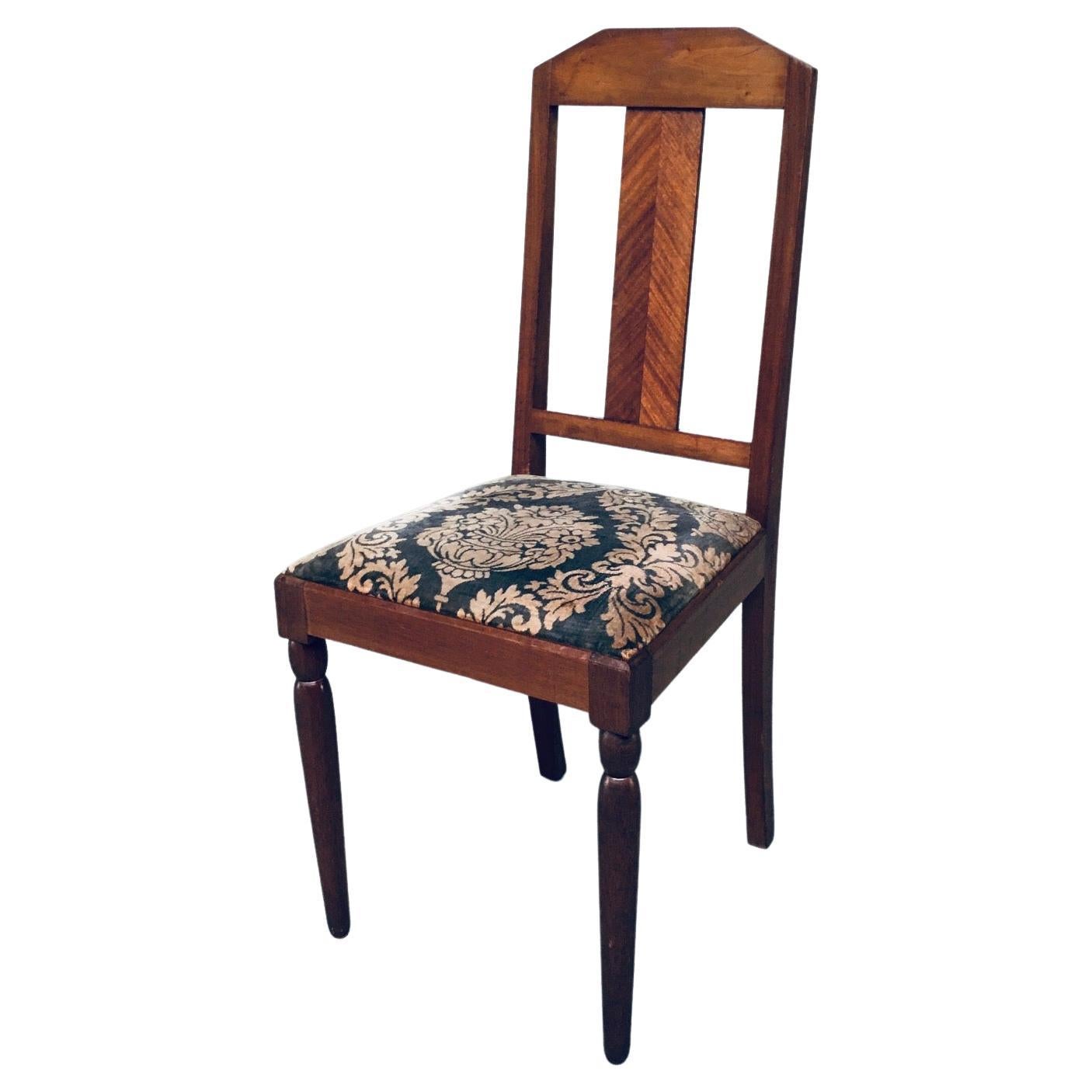 Chaise de salle à manger moderne hollandaise de l'école Haagsche, années 1930, Pays-Bas