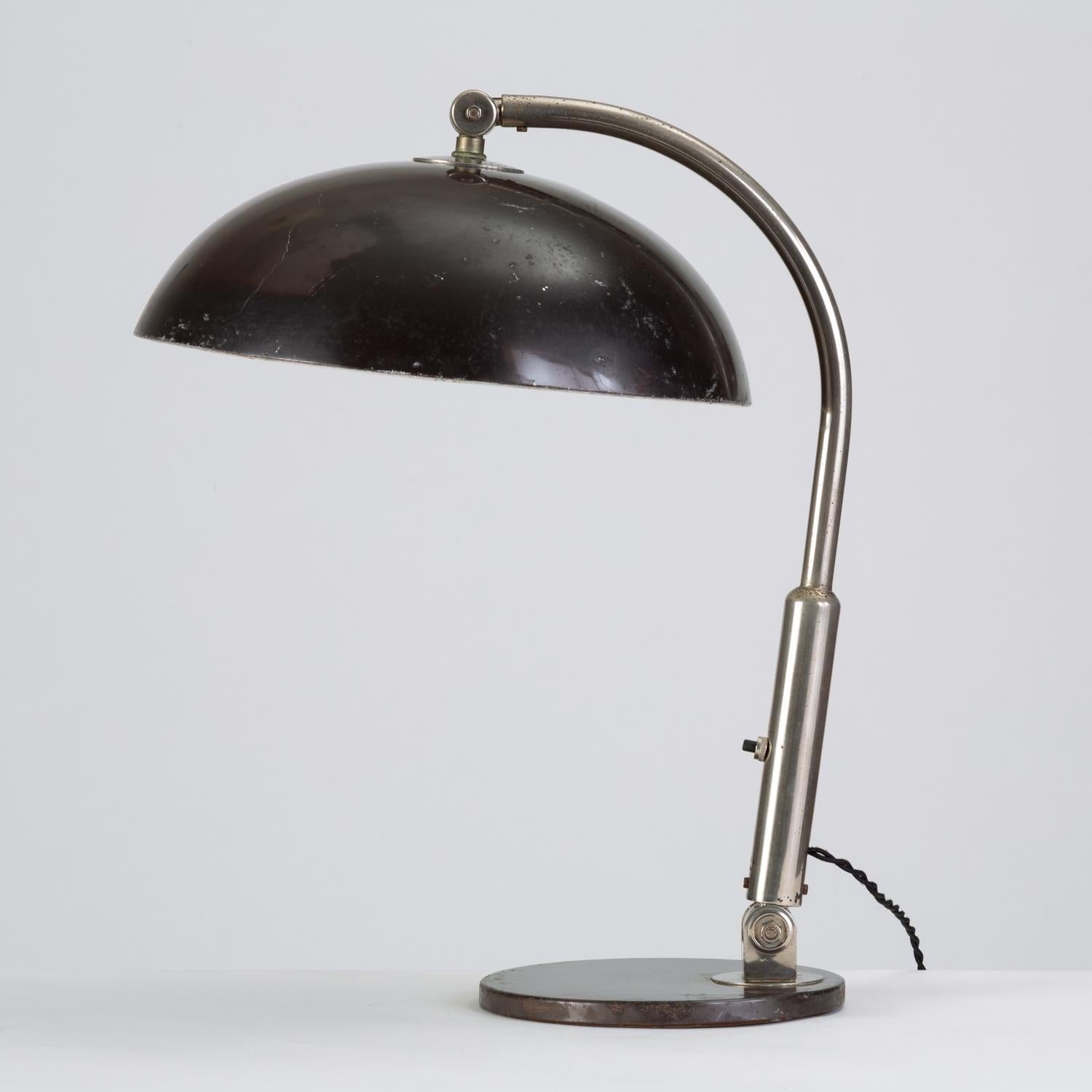International Style Dutch Modern Model 144 Desk Lamp by Herman Busquet for Hala