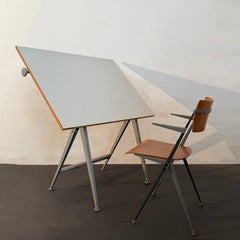 Dutch Modern Reply Drafting Table Set By Wim Rietveld And Friso Kramer