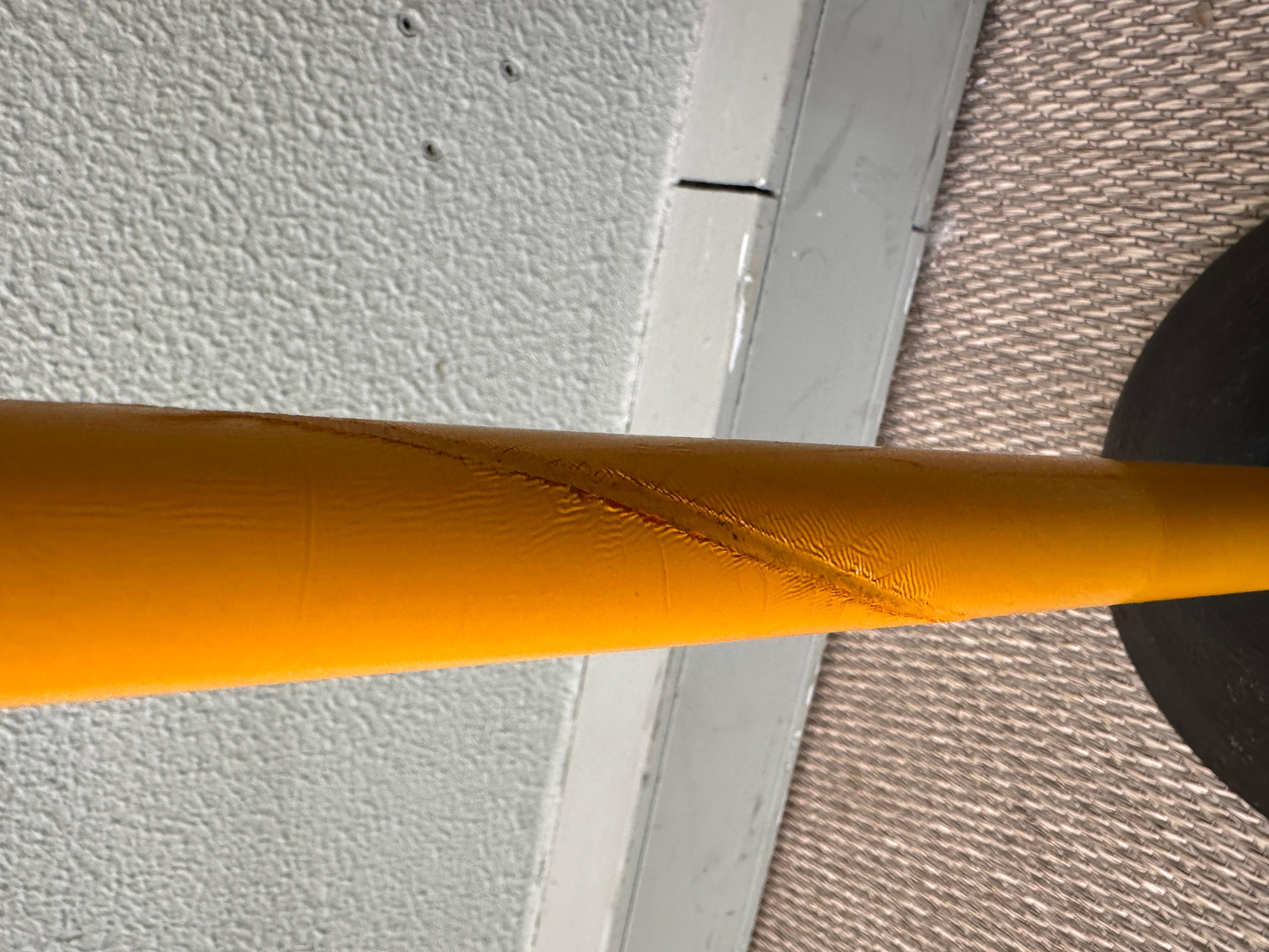 Dutch Modern Yellow Cone Stehlampe Schwarz Gusseisen Basis Einstellbar 1980s im Angebot 5