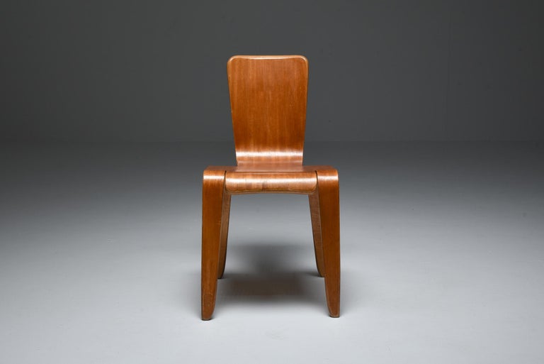 Mid-Century Modern Dutch Modernist Bambi Chair by Han Pieck For Sale