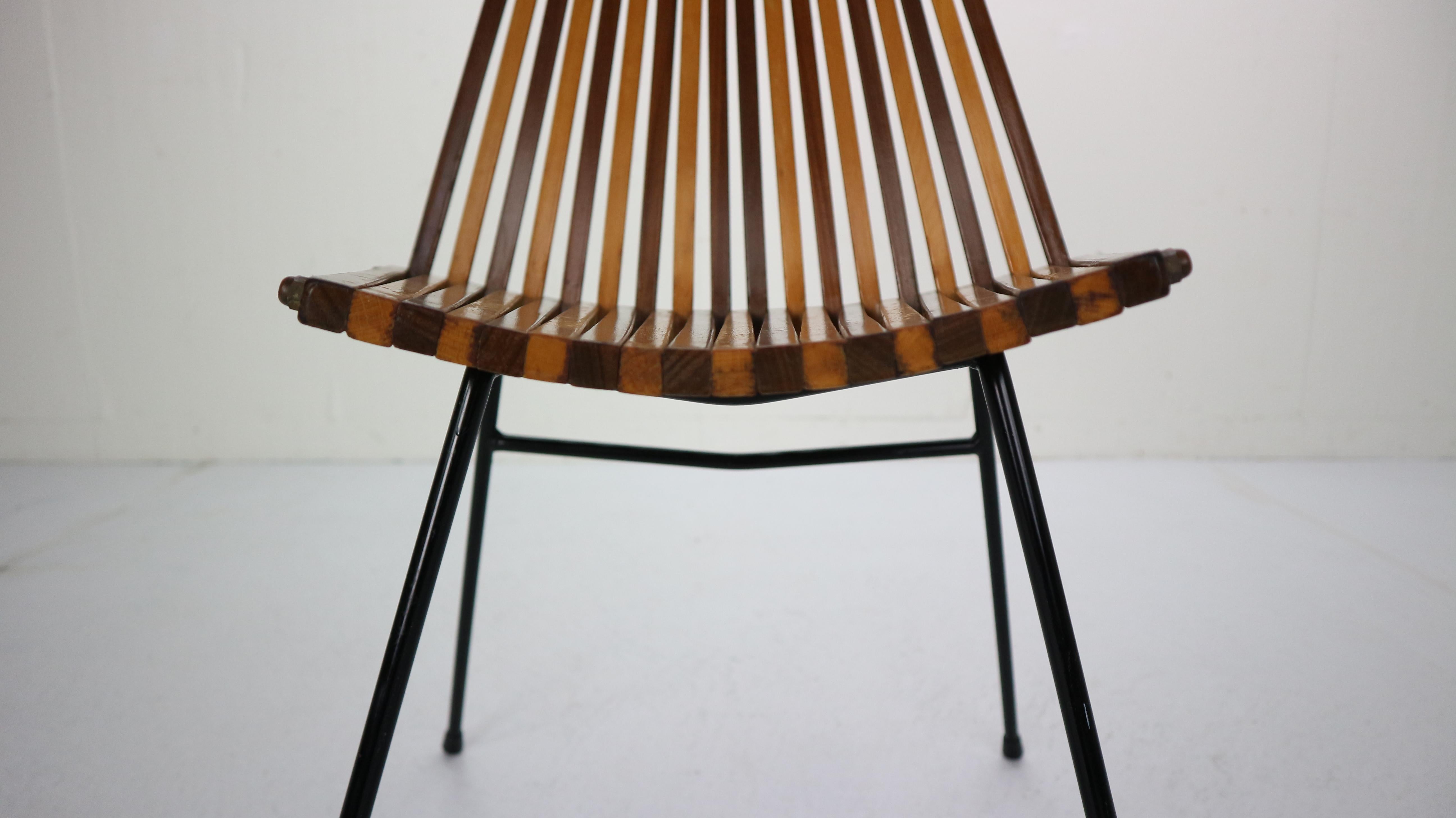 Dutch Modernist Chair by Dirk van Sliedregt for Rohé Noordwolde, 1960s 9