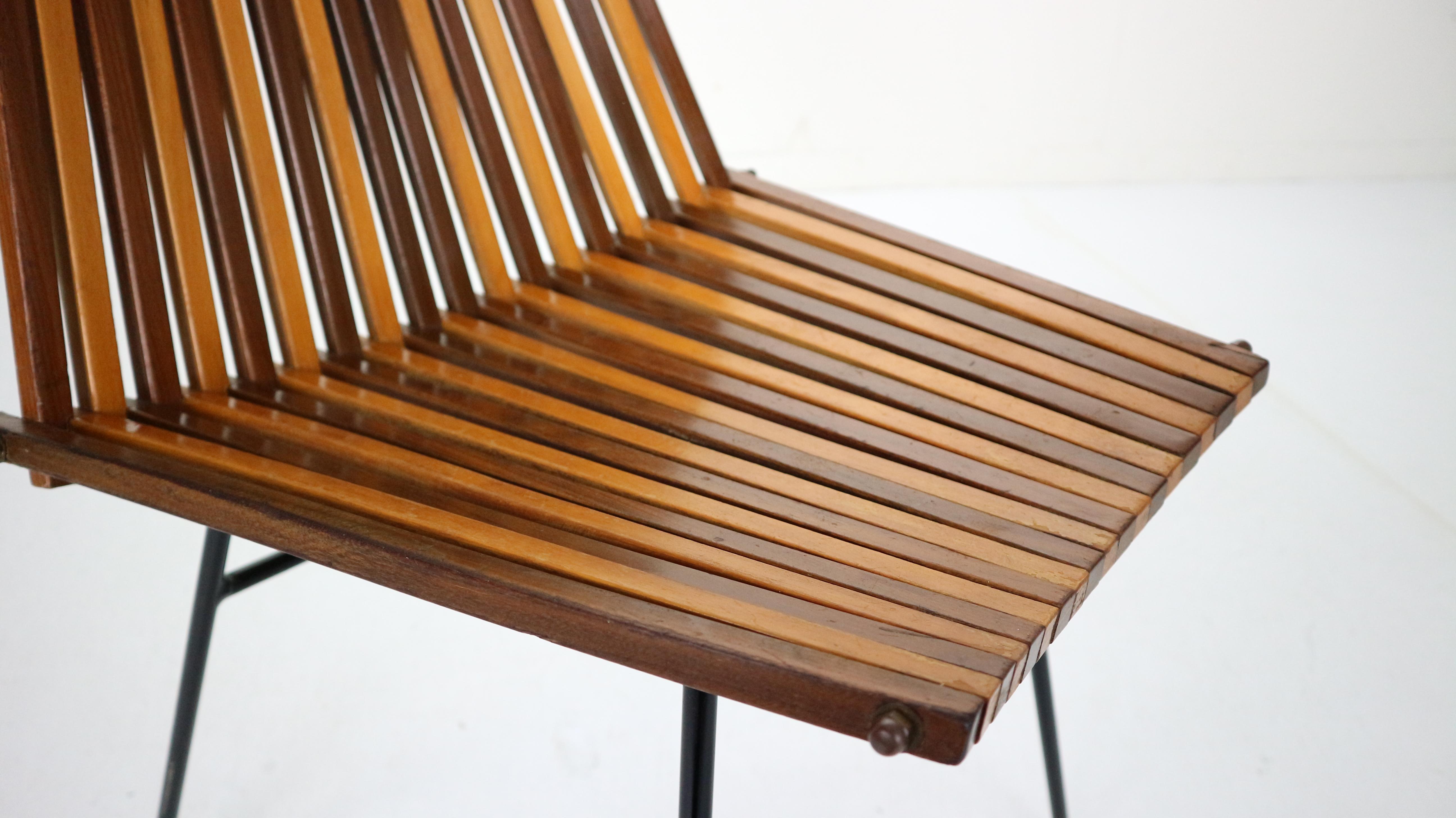 Dutch Modernist Chair by Dirk van Sliedregt for Rohé Noordwolde, 1960s 10