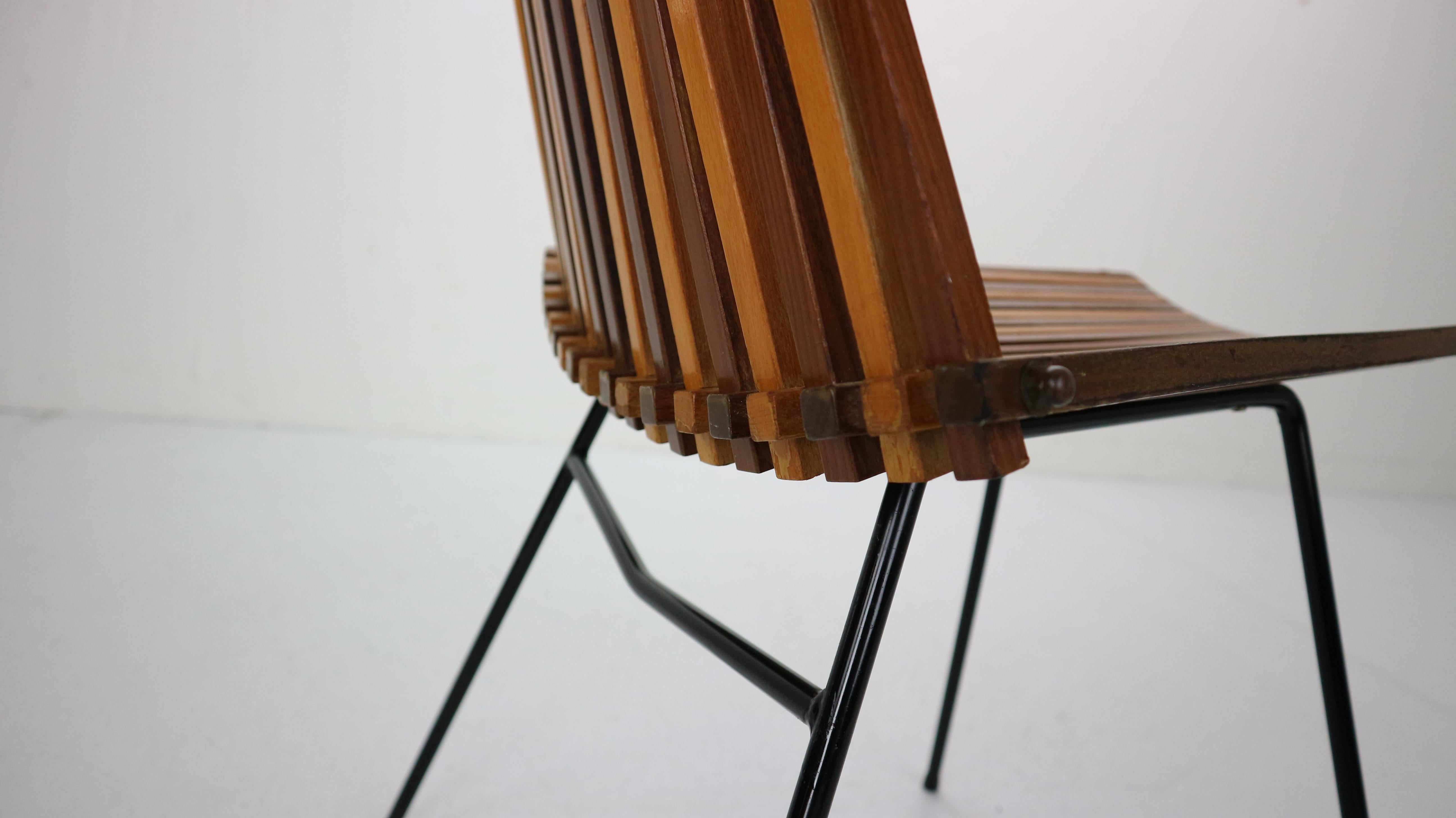 Dutch Modernist Chair by Dirk van Sliedregt for Rohé Noordwolde, 1960s 12