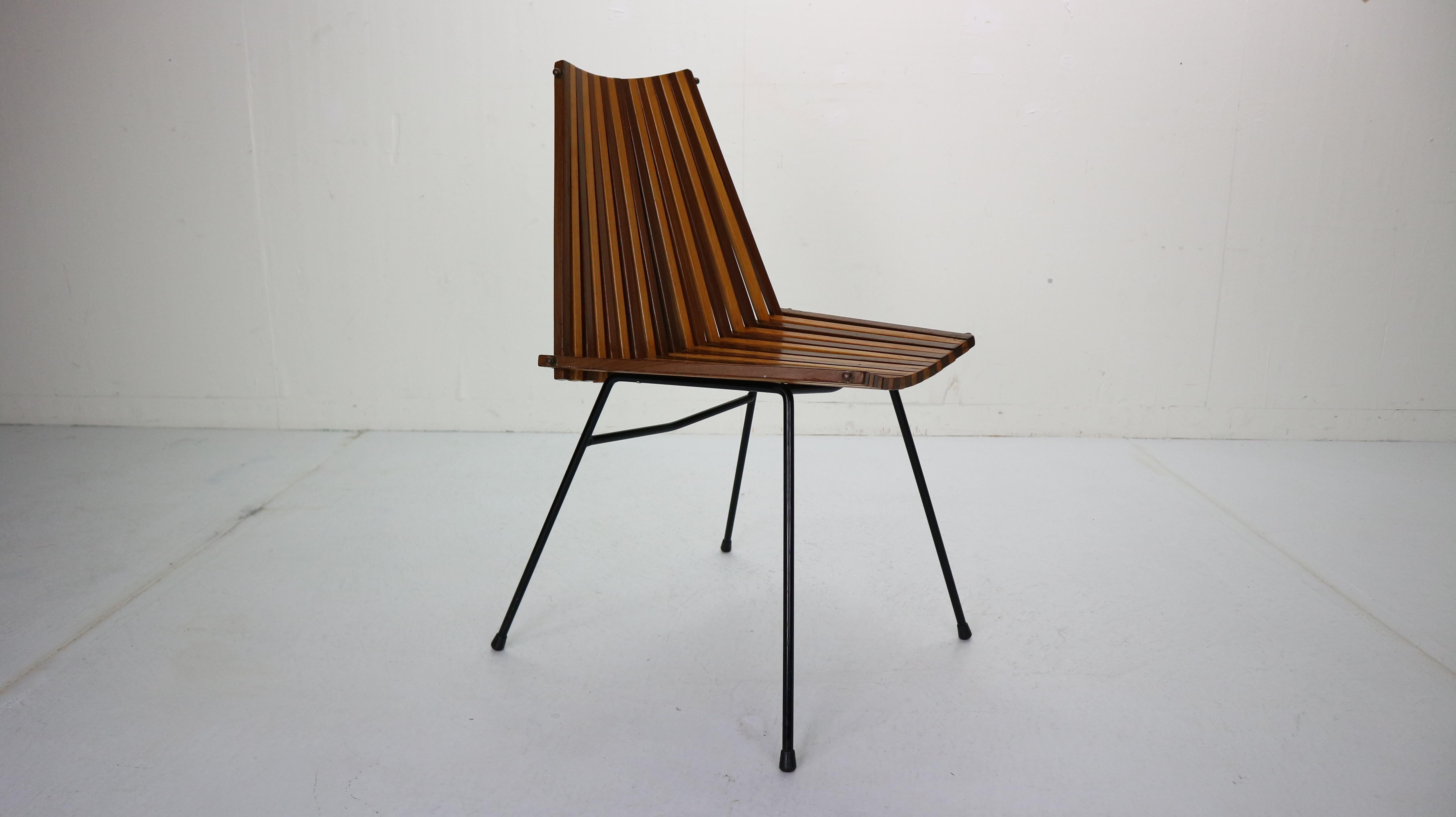 Mid-Century Modern Dutch Modernist Chair by Dirk van Sliedregt for Rohé Noordwolde, 1960s