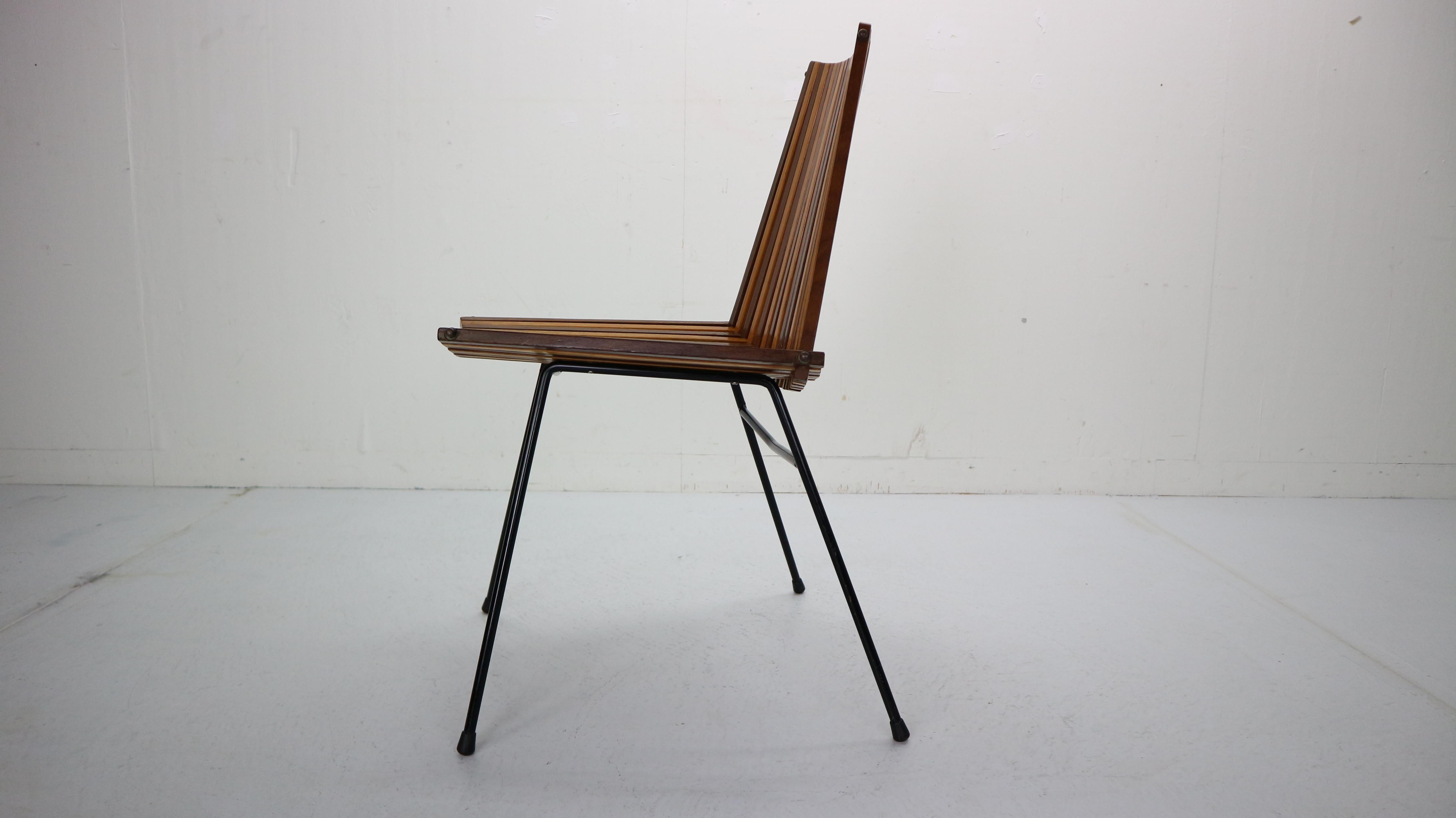 Dutch Modernist Chair by Dirk van Sliedregt for Rohé Noordwolde, 1960s 1