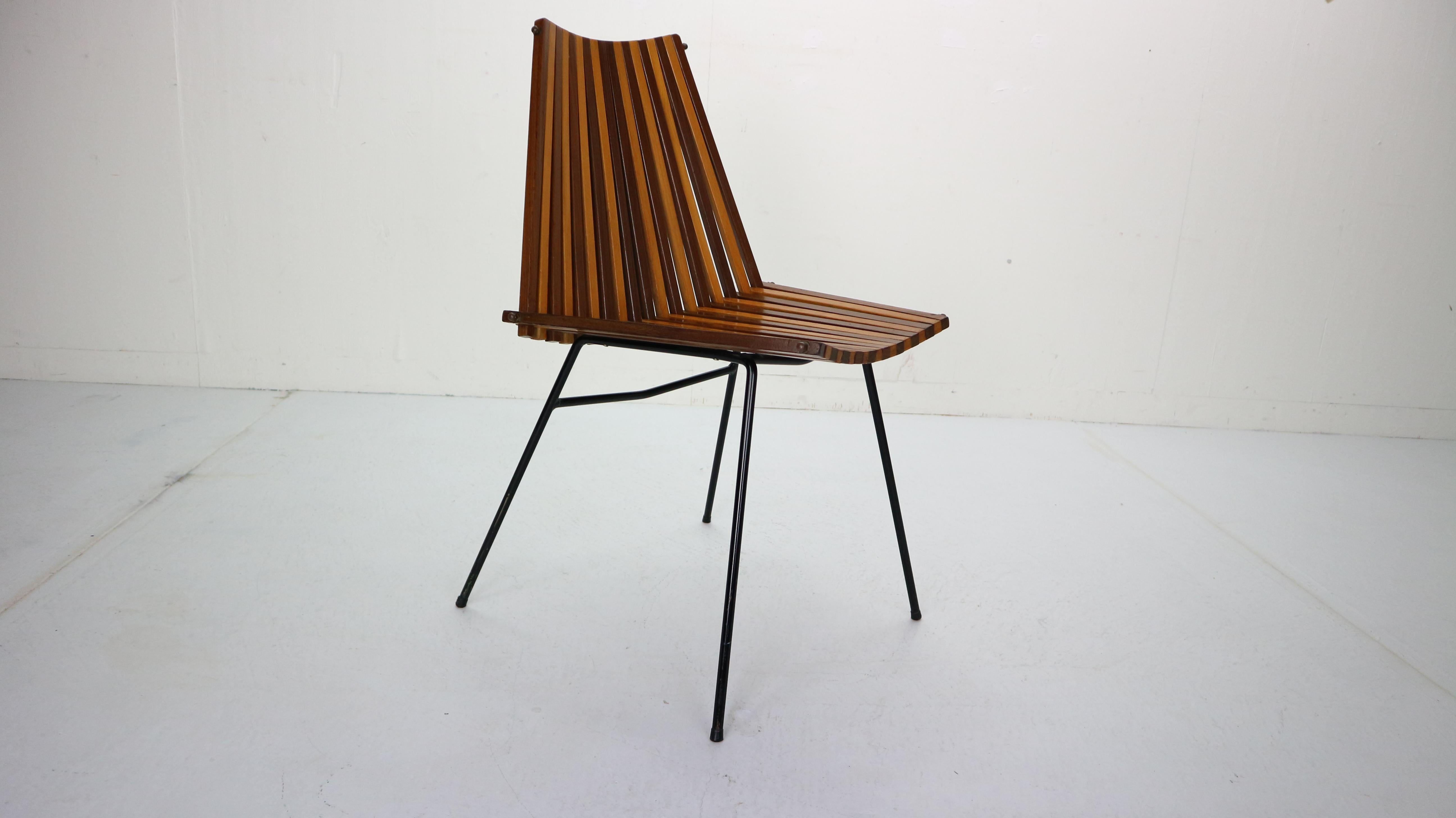 Dutch Modernist Chair by Dirk van Sliedregt for Rohé Noordwolde, 1960s 1