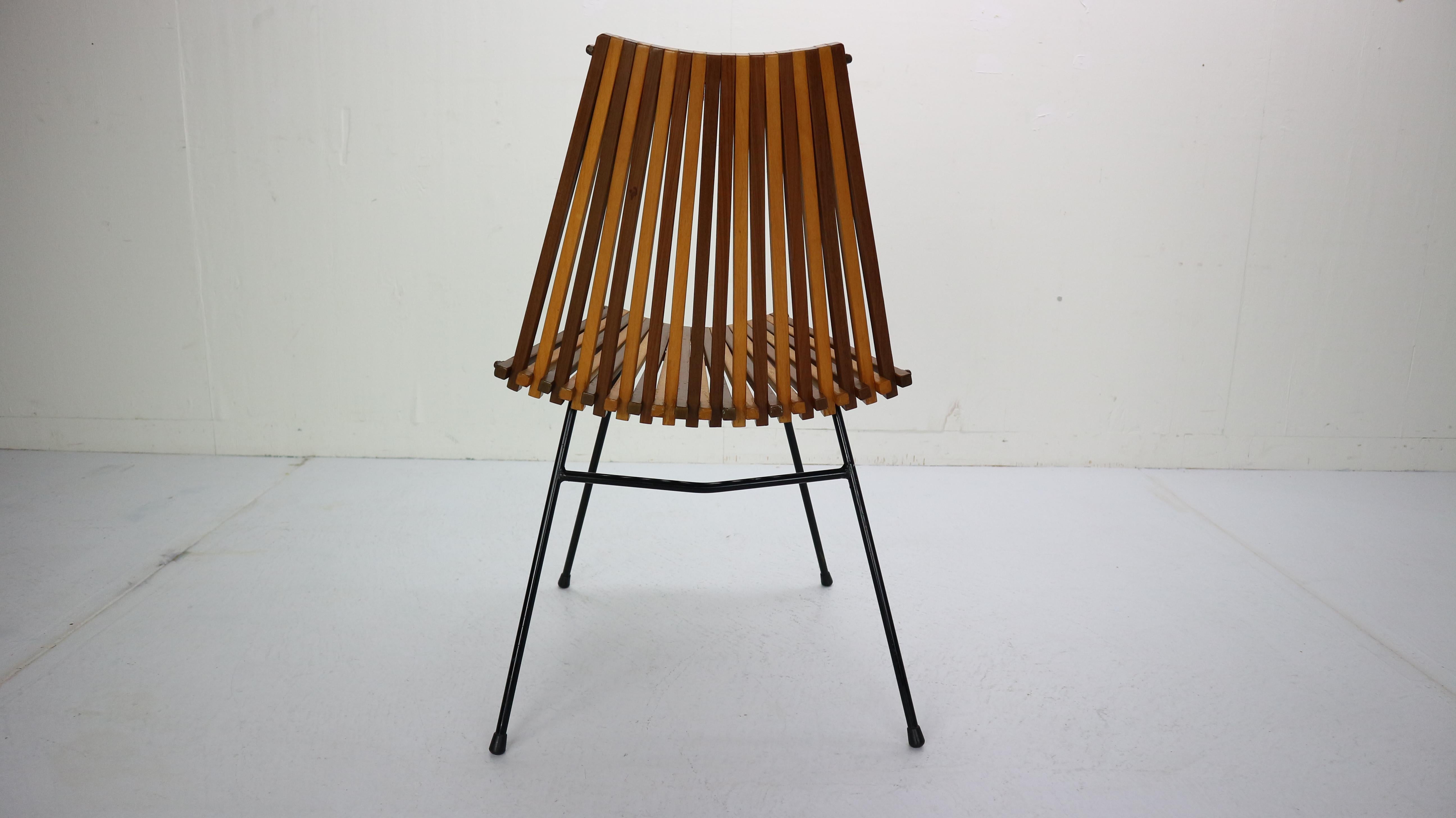 Dutch Modernist Chair by Dirk van Sliedregt for Rohé Noordwolde, 1960s 2