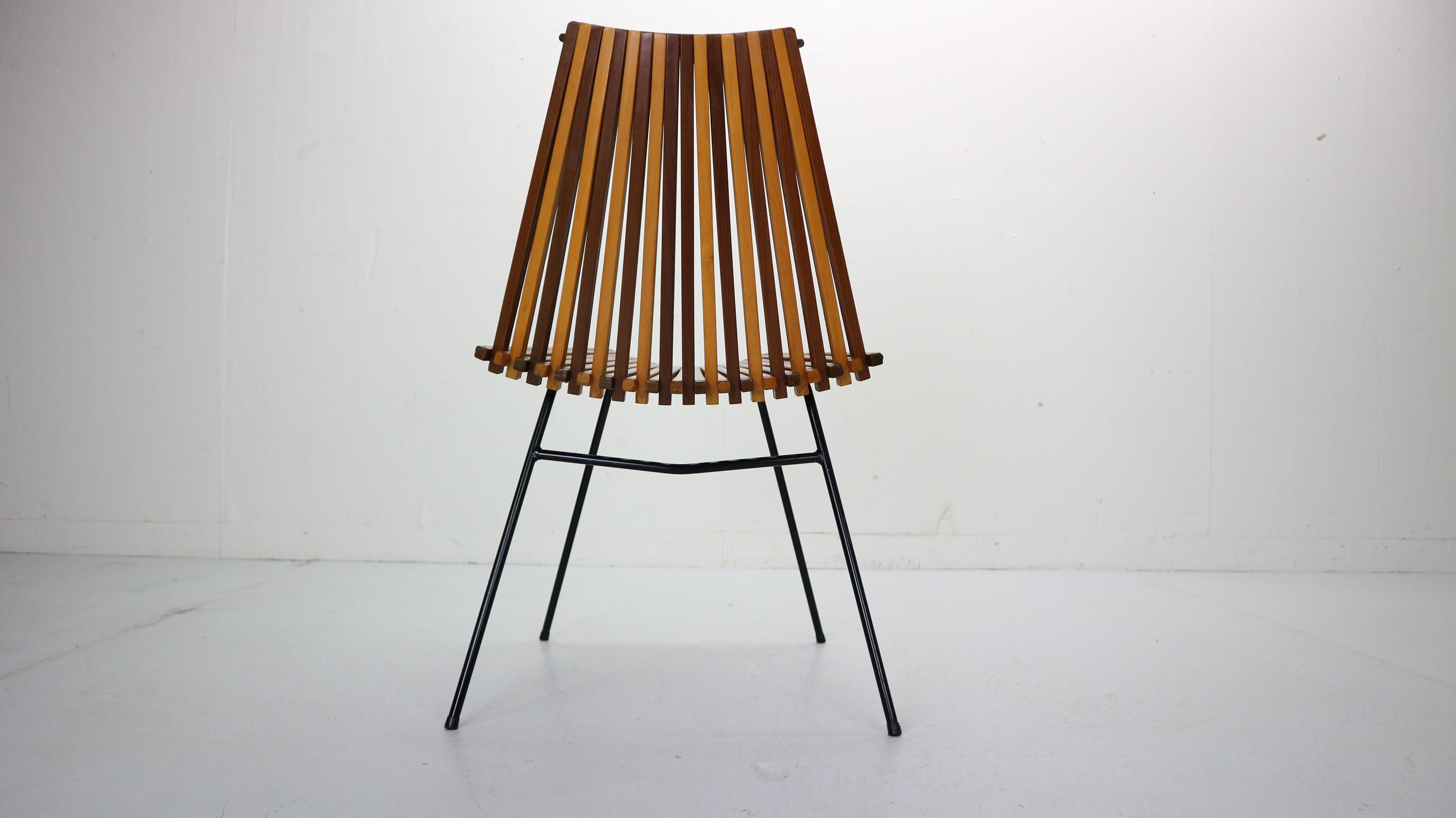 Dutch Modernist Chair by Dirk van Sliedregt for Rohé Noordwolde, 1960s 3