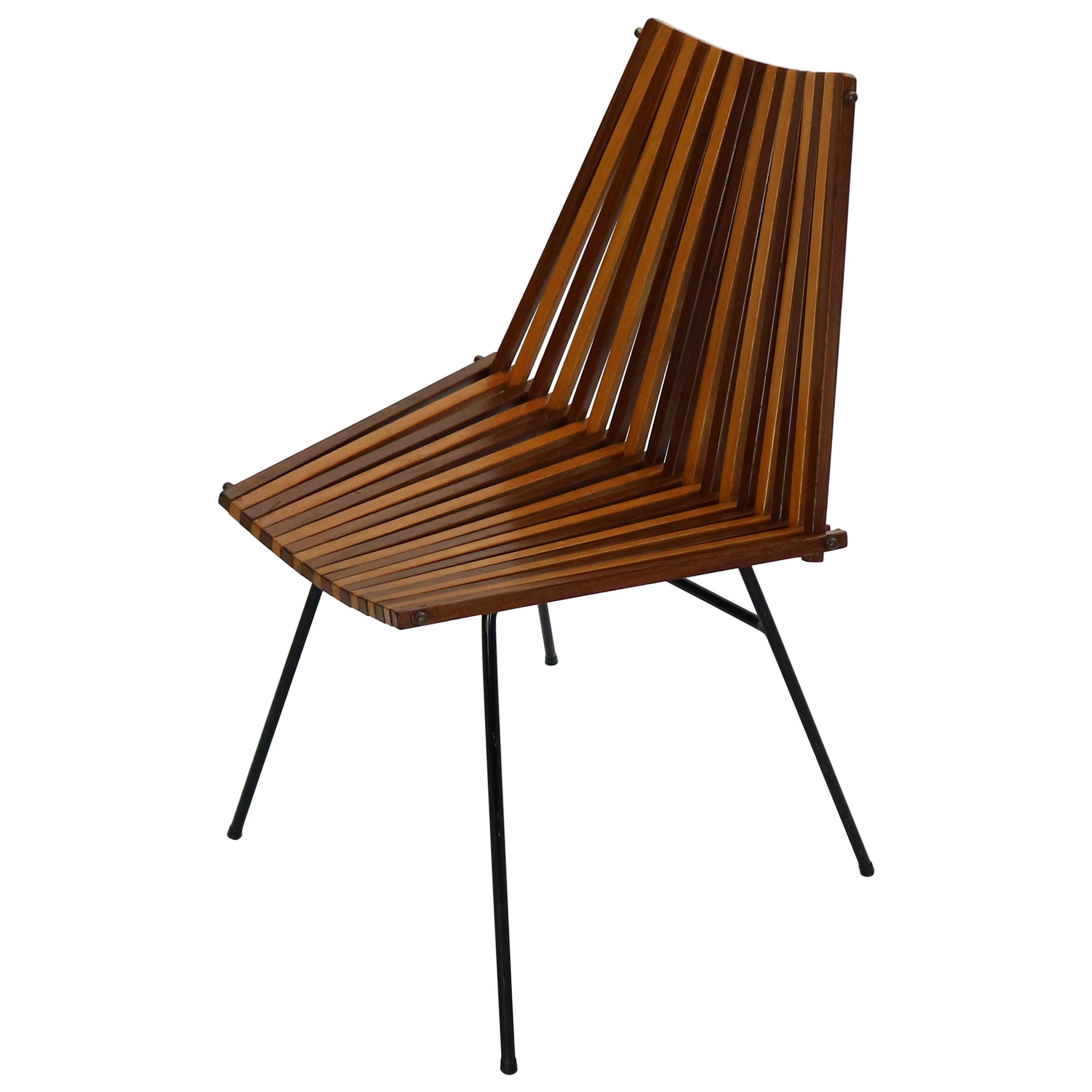 Dutch Modernist Chair by Dirk van Sliedregt for Rohé Noordwolde, 1960s