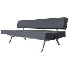 Dutch Modernist Grey Daybed Sofa, 1960