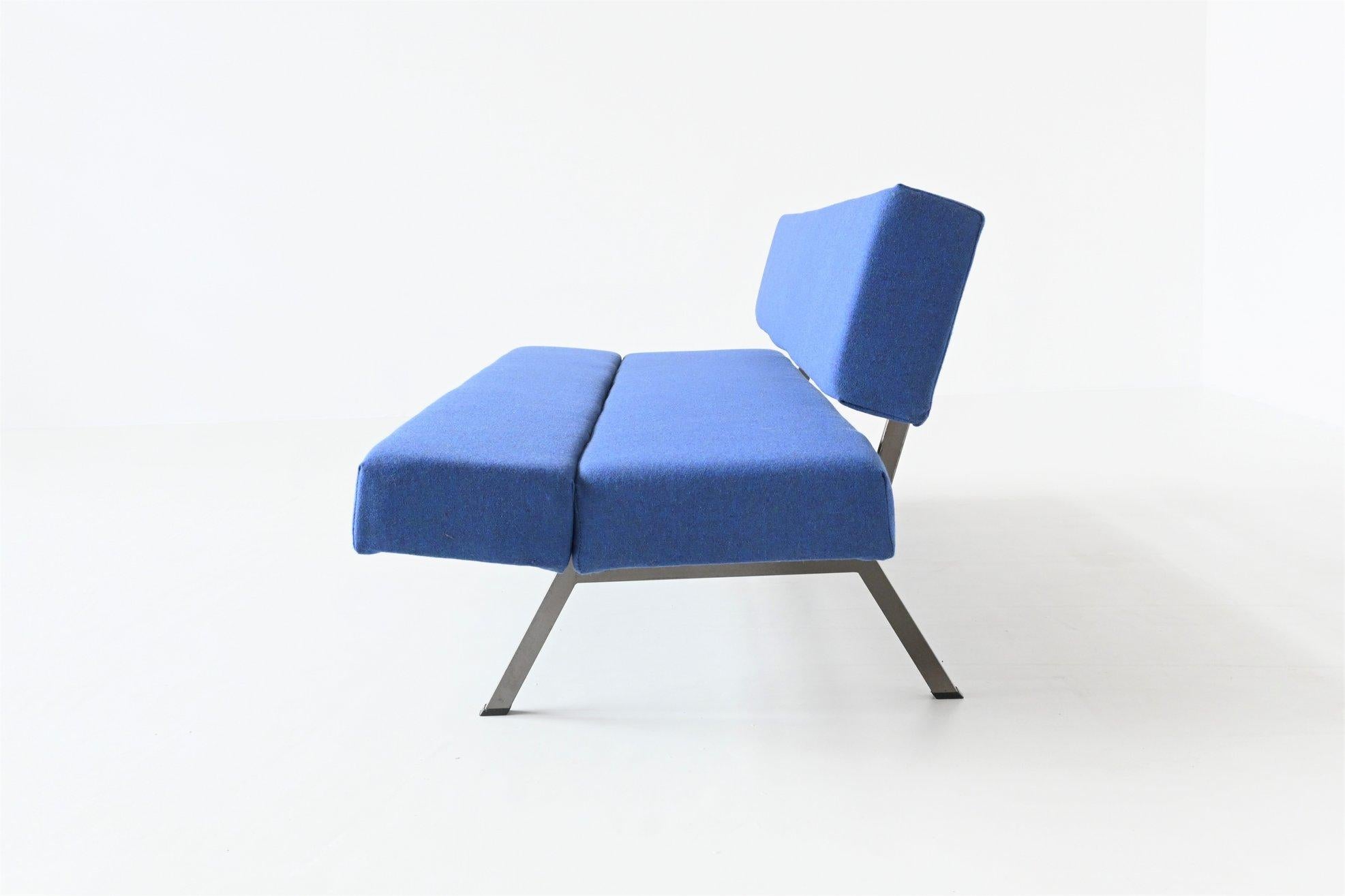 Mid-20th Century Dutch Modernist Martin Visser Style Daybed Sofa the Netherlands, 1960