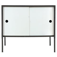 Vintage Dutch Modernist Metal Coen de Vries Cabinet for Pilastro, 1960, The Netherlands