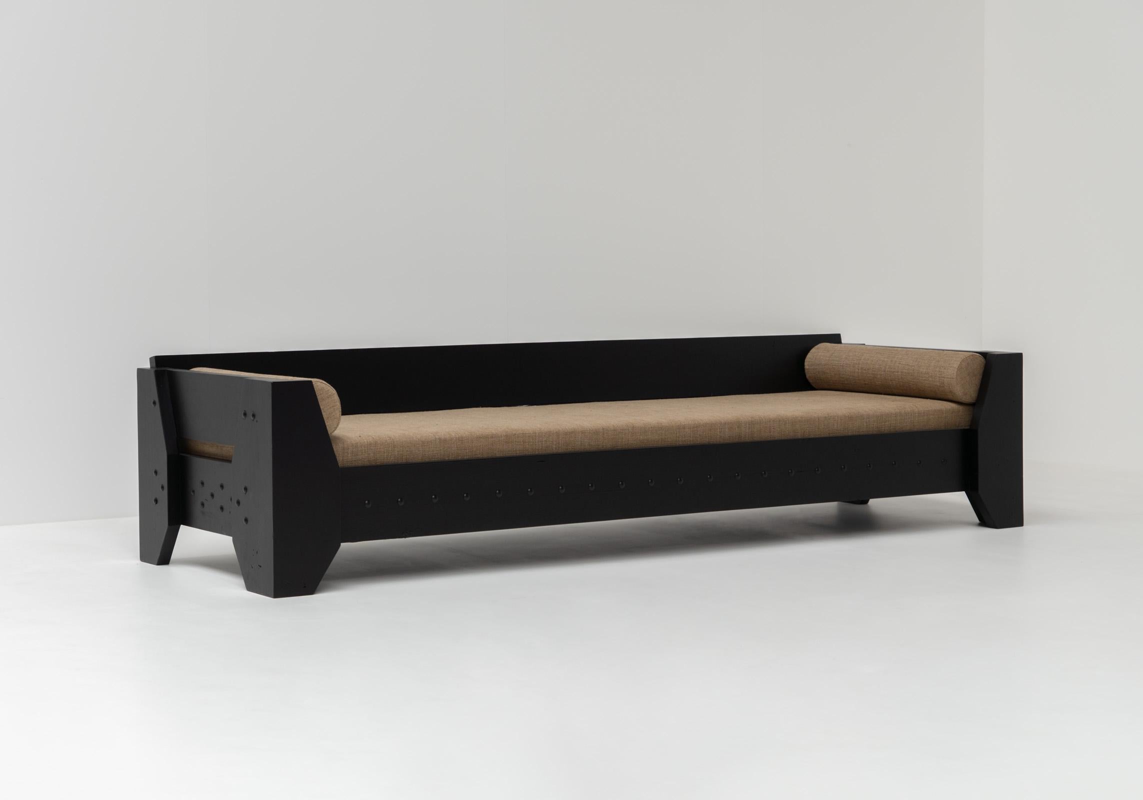 Dutch Modernist Sofa Daybed Bossche School Style, 1960s 3