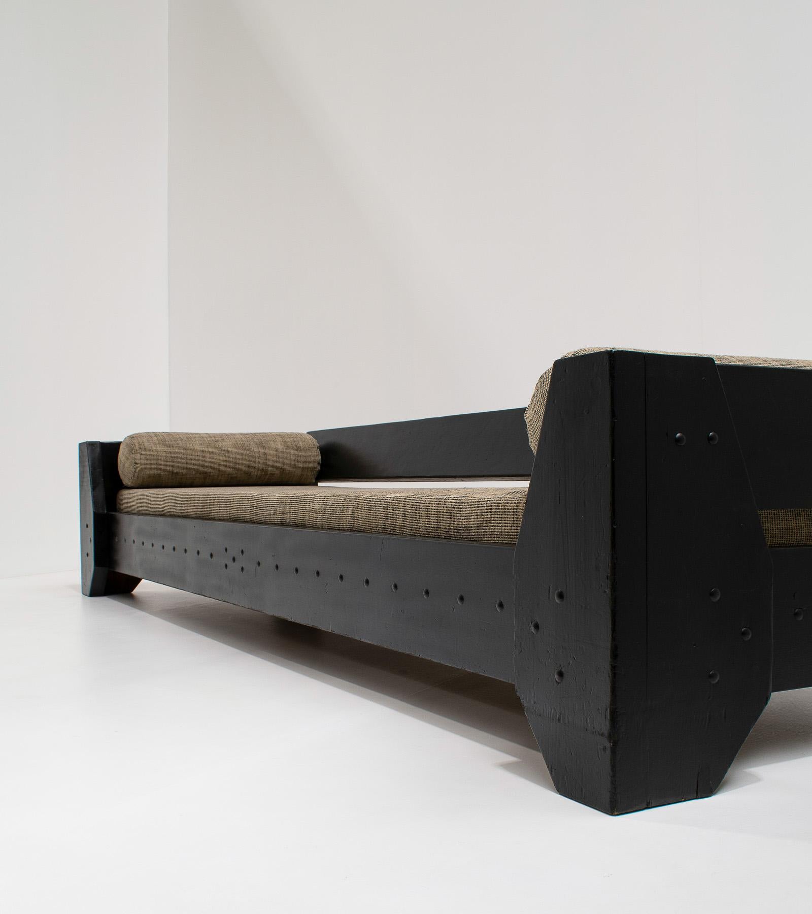 Mid-20th Century Dutch Modernist Sofa or Daybed, 1960s