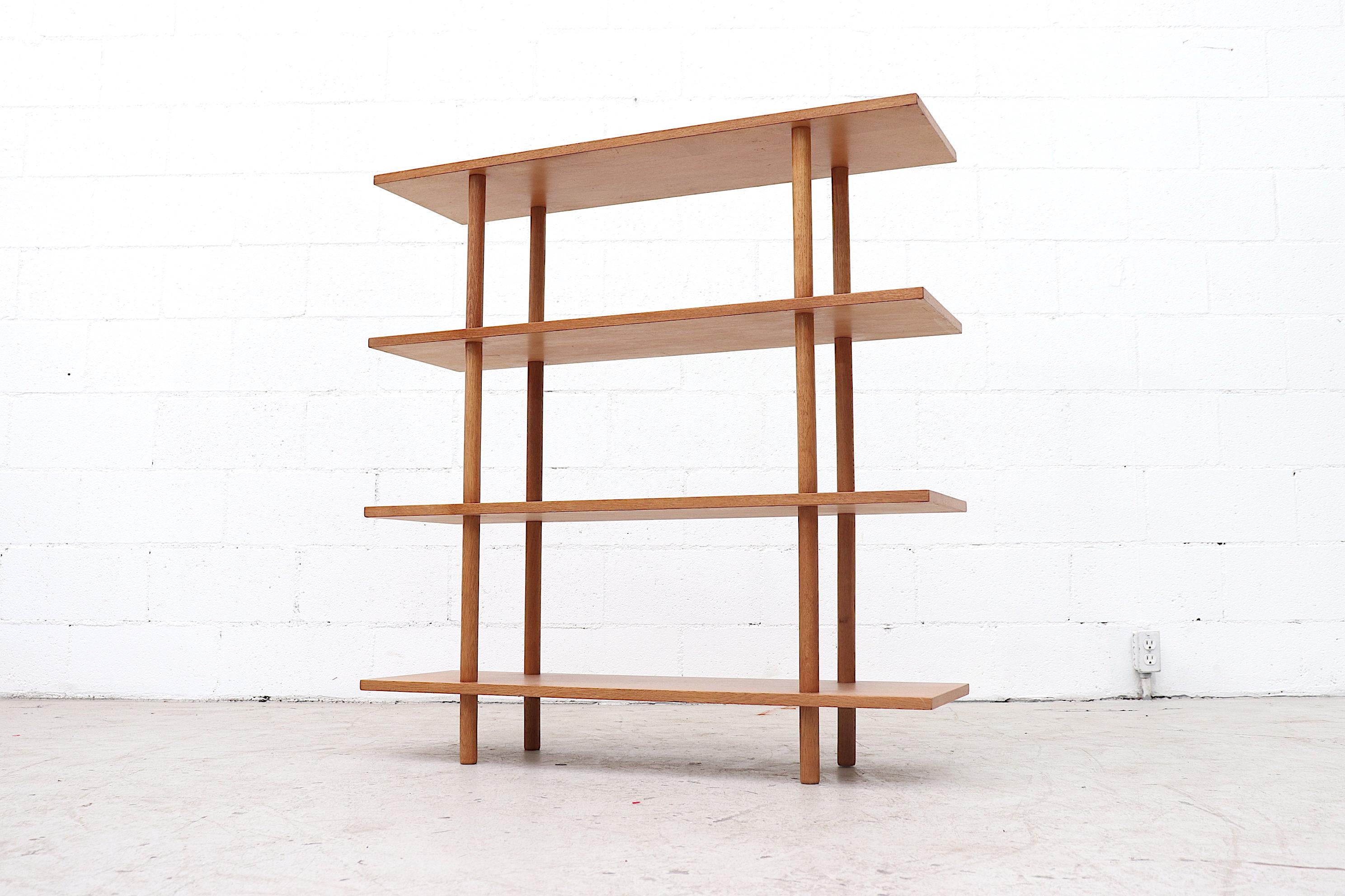 Mid-Century Modern Dutch Modernist Stick Bookshelf