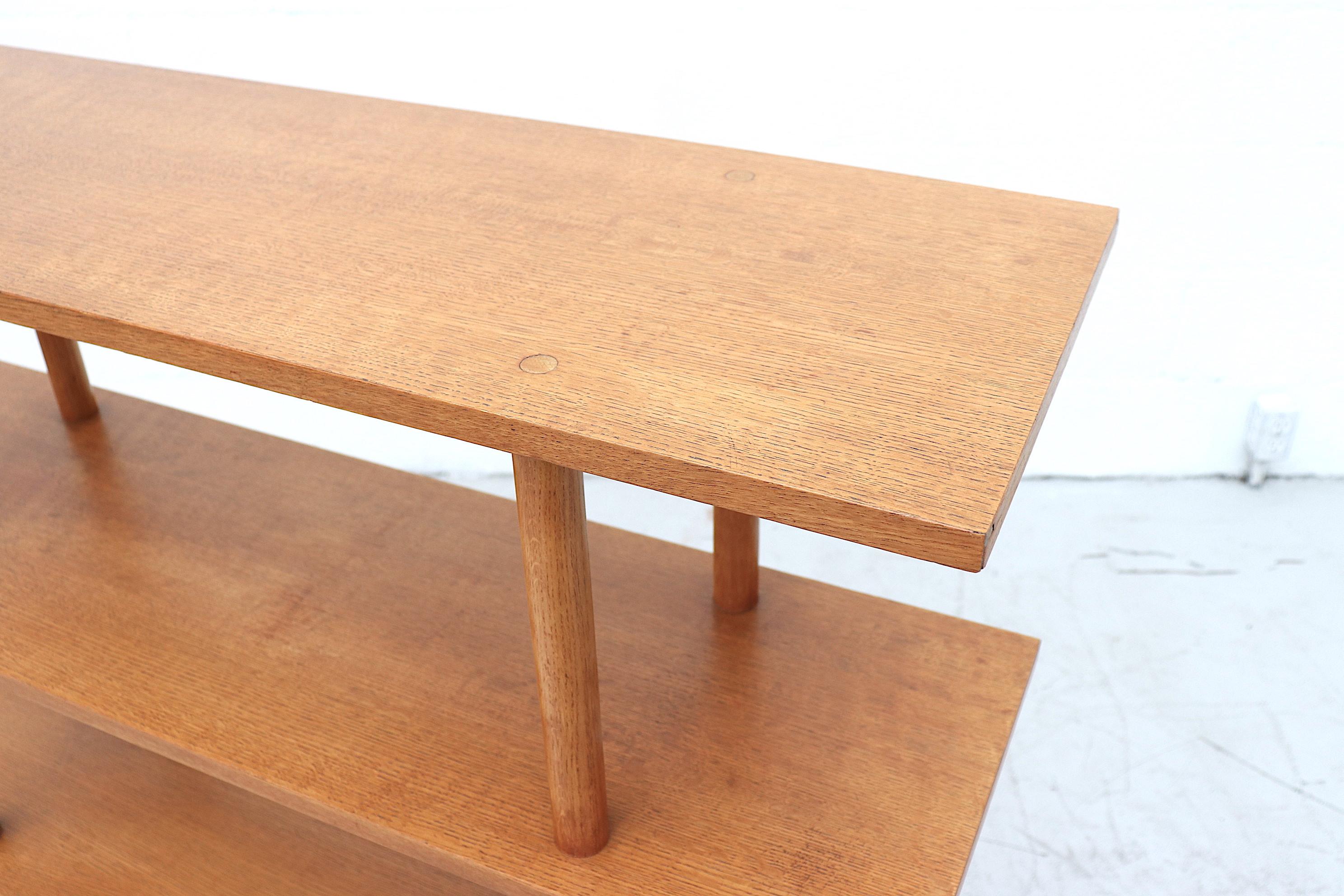 Late 20th Century Dutch Modernist Stick Bookshelf