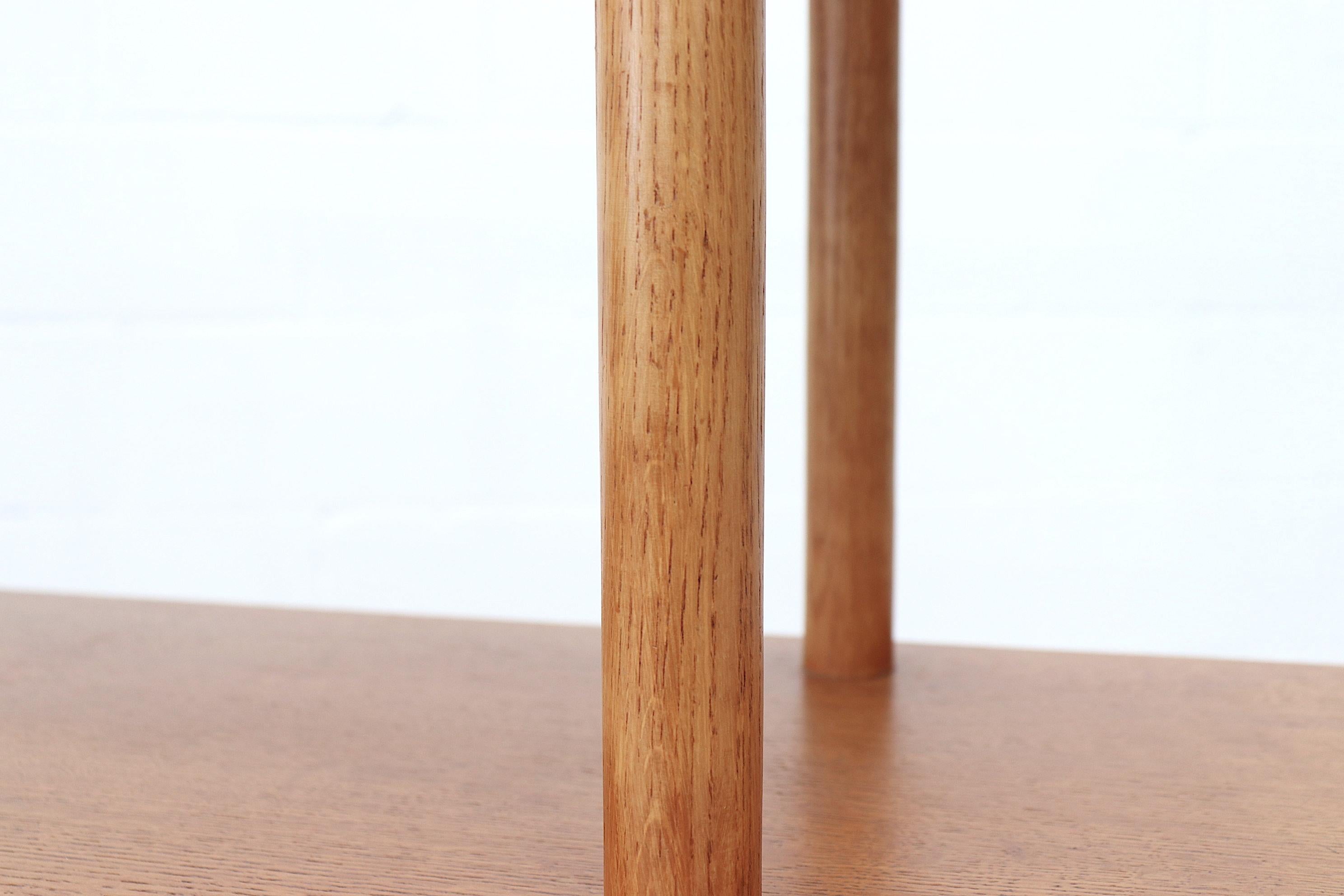 Wood Dutch Modernist Stick Bookshelf