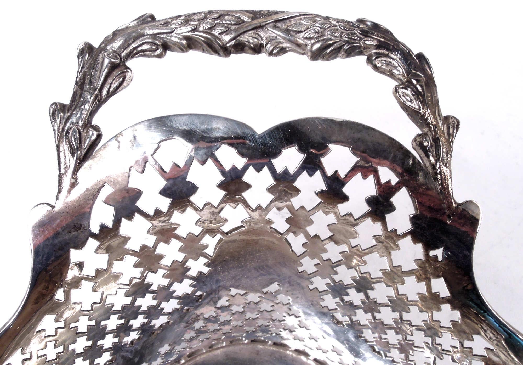 Cestino d'argento neoclassico olandese, 1879 In condizioni buone in vendita a New York, NY
