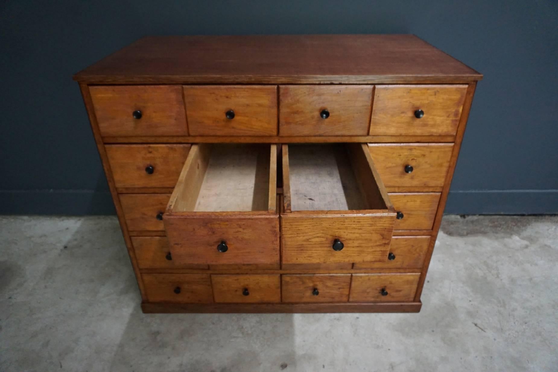 Dutch Oak Apothecary Cabinet, 1930s 3