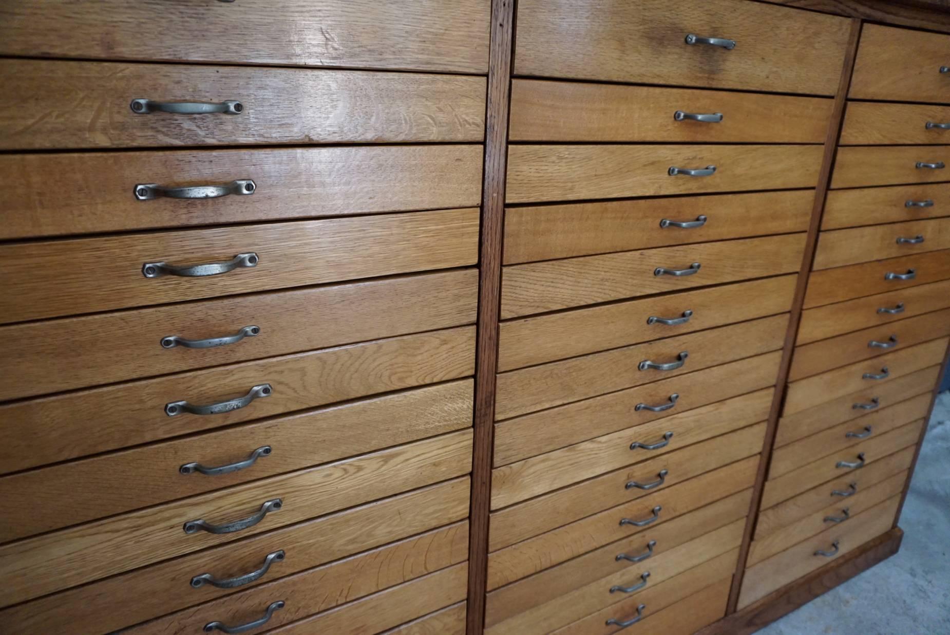 Dutch Oak Apothecary Cabinet, 1950s 1