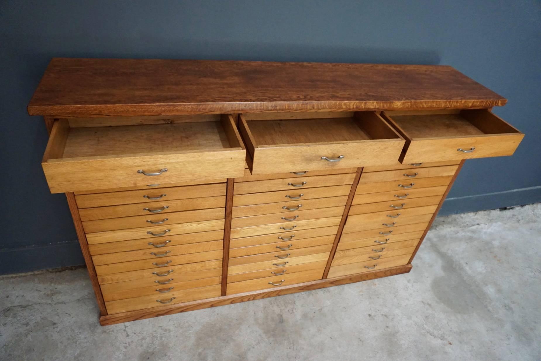 Dutch Oak Apothecary Cabinet, 1950s 4