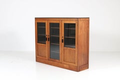 Dutch Oak Art Deco Haagse School Bookcase by Gescher & Kemper, 1920s
